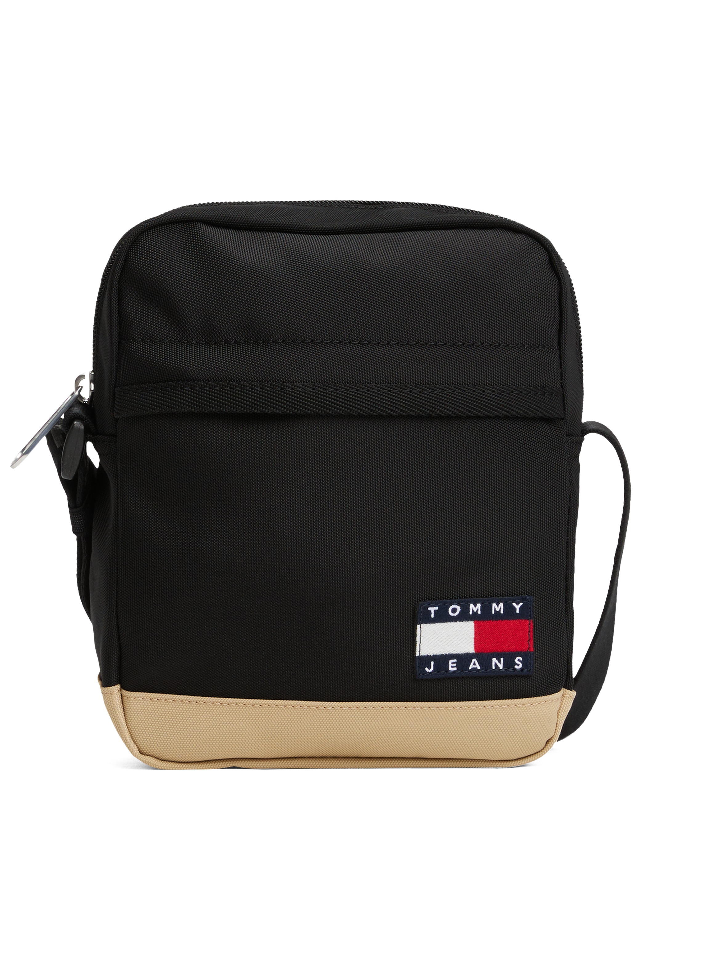 Tommy Jeans Umhängetasche »TJM ESS DAILY SQUARED REPORTER«, Men Schultertasche, Freizeittasche mit kontrastfarbigem Boden