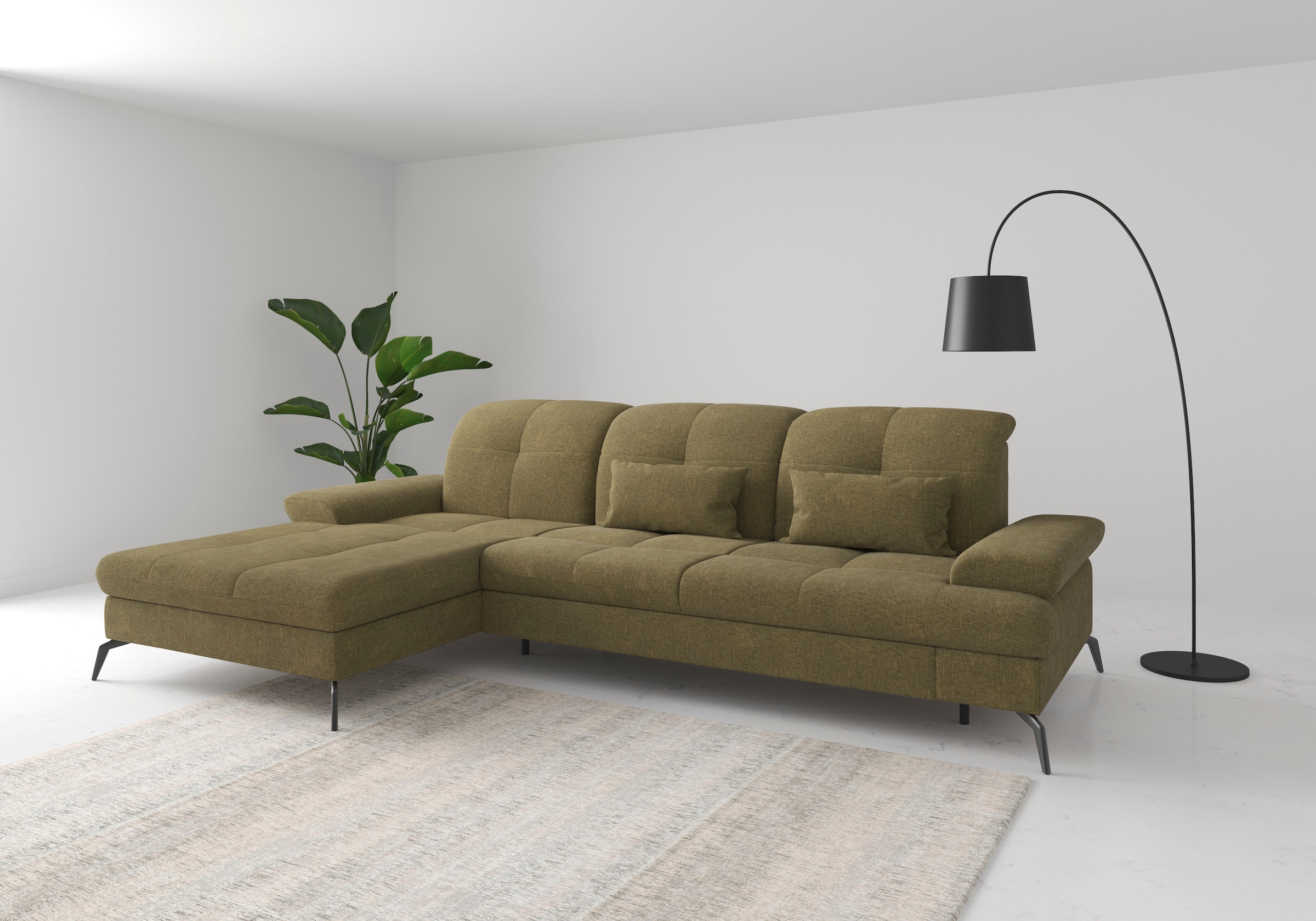 sit&more Ecksofa »Amica«, inkl Sitztiefenverstellung und Armteilverstellung günstig online kaufen