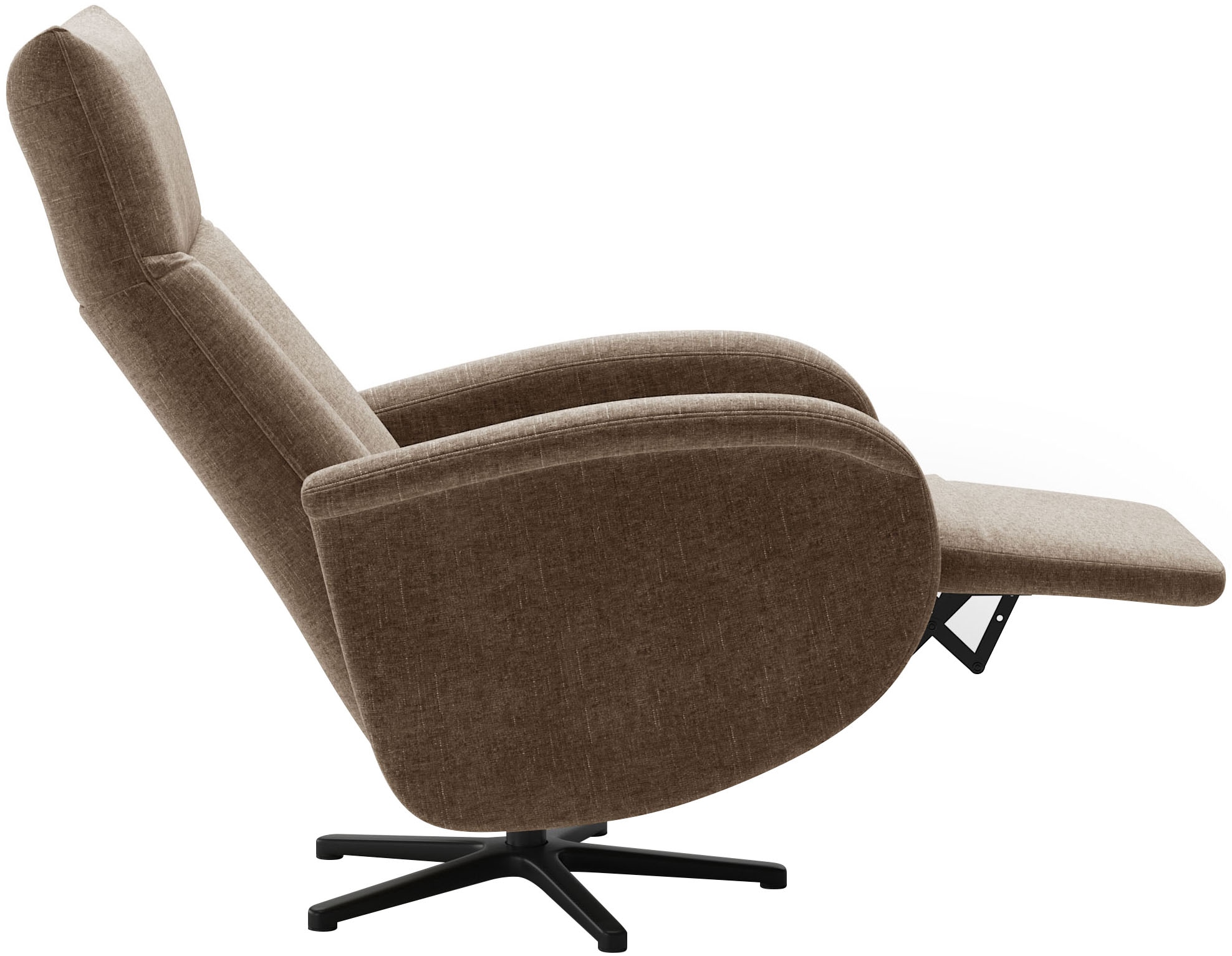 sit&more TV-Sessel »Juma, inkl. Drehfunktion & Kopfteilverstellung«, Höhe Armlehne 66 cm, wahlweise mit Aufstehhilfe, 2 Motoren und Akku