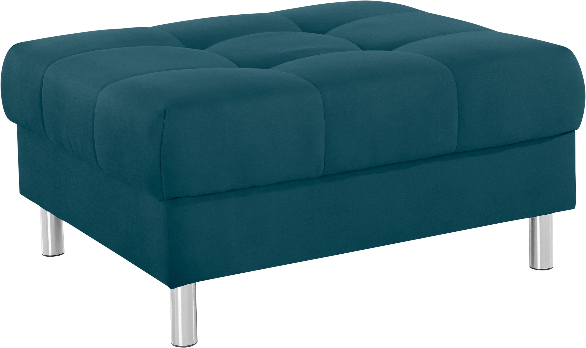 COLLECTION AB Ecksofa »Rada L-Form«, inklusive Hocker, Bettfunktion und Federkern