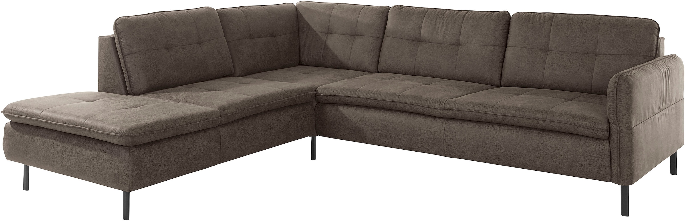 INOSIGN Ecksofa »Birkholm L-Form«, Armlehnverstellung, auch in Easy Clean Bezug - mit Wasser zu reinigen