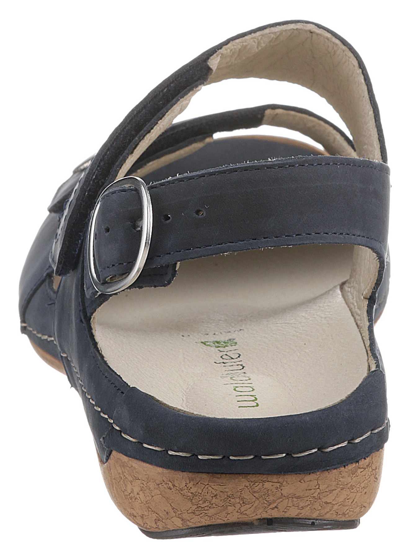Waldläufer Riemchensandale »HELIETT«, Sommerschuh, Sandalette, Keilabsatz, mit Wechselfußbett, H-Weite