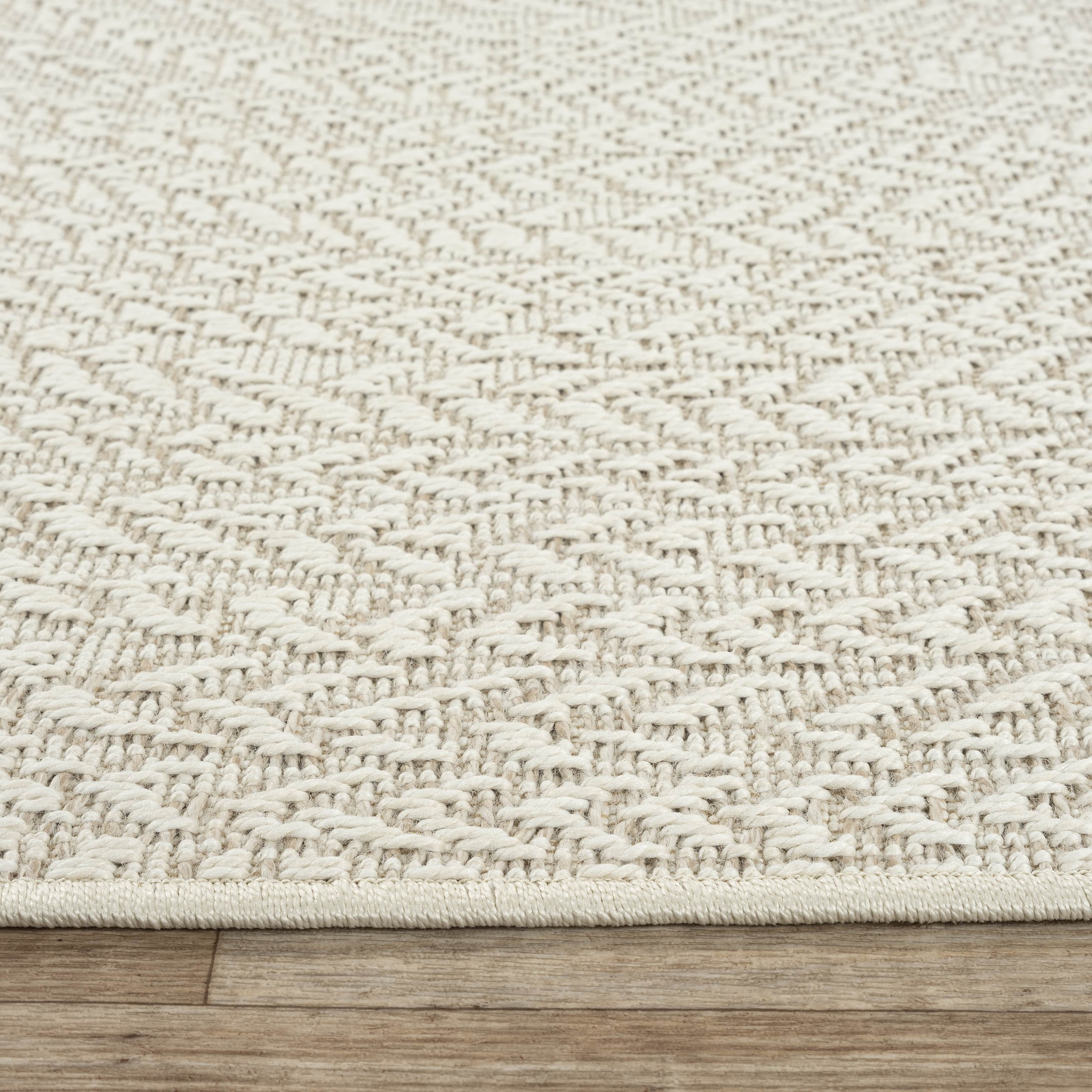 the carpet Teppich »Kansas«, rechteckig, 1 mm Höhe, moderner robuster In und Outdoor Teppich Jute Look