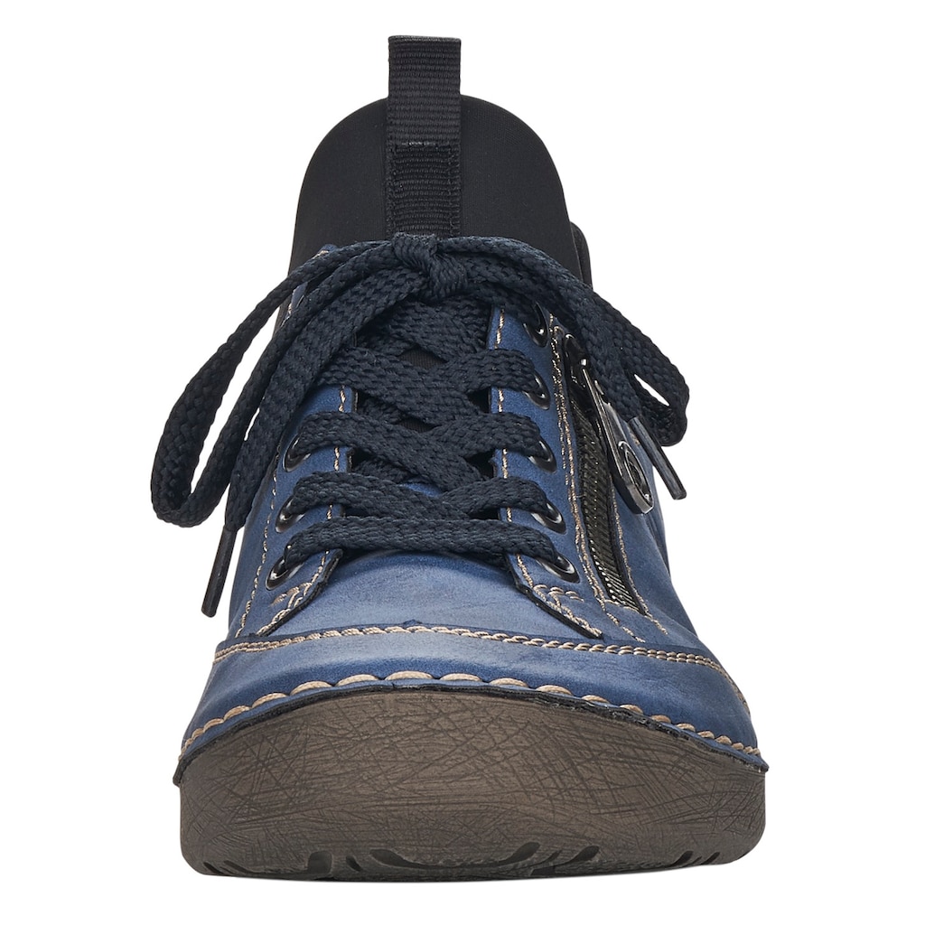 Rieker Slip-On Sneaker, mit elastischem Einschlupf