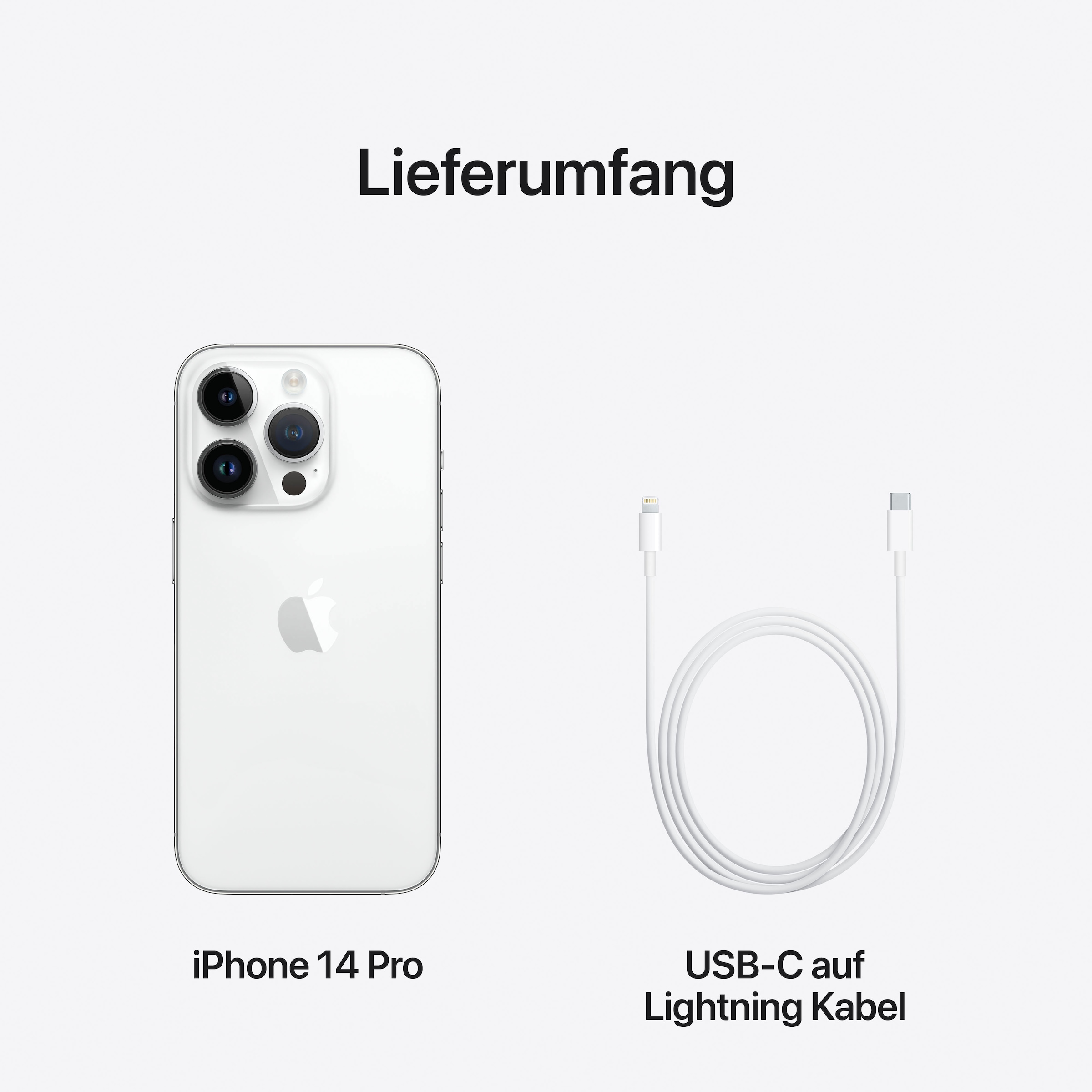 Apple Smartphone online GB 14 »iPhone 15,5 1TB«, Pro cm/6,1 MP Kamera 48 Speicherplatz, Zoll, bestellen silver, 1024