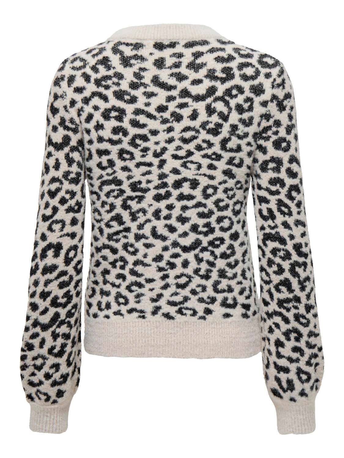 JDY Strickpullover »JDYLORRAINE ANIMAL L/S PULLOVER KNT NOOS«