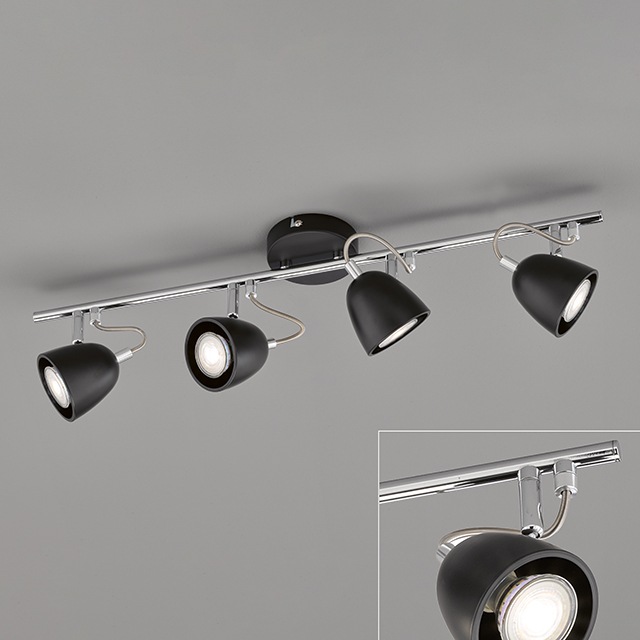 easy! BY FHL Deckenspots »Gemma«, 4 flammig, Leuchtmittel GU10   LED wechse günstig online kaufen