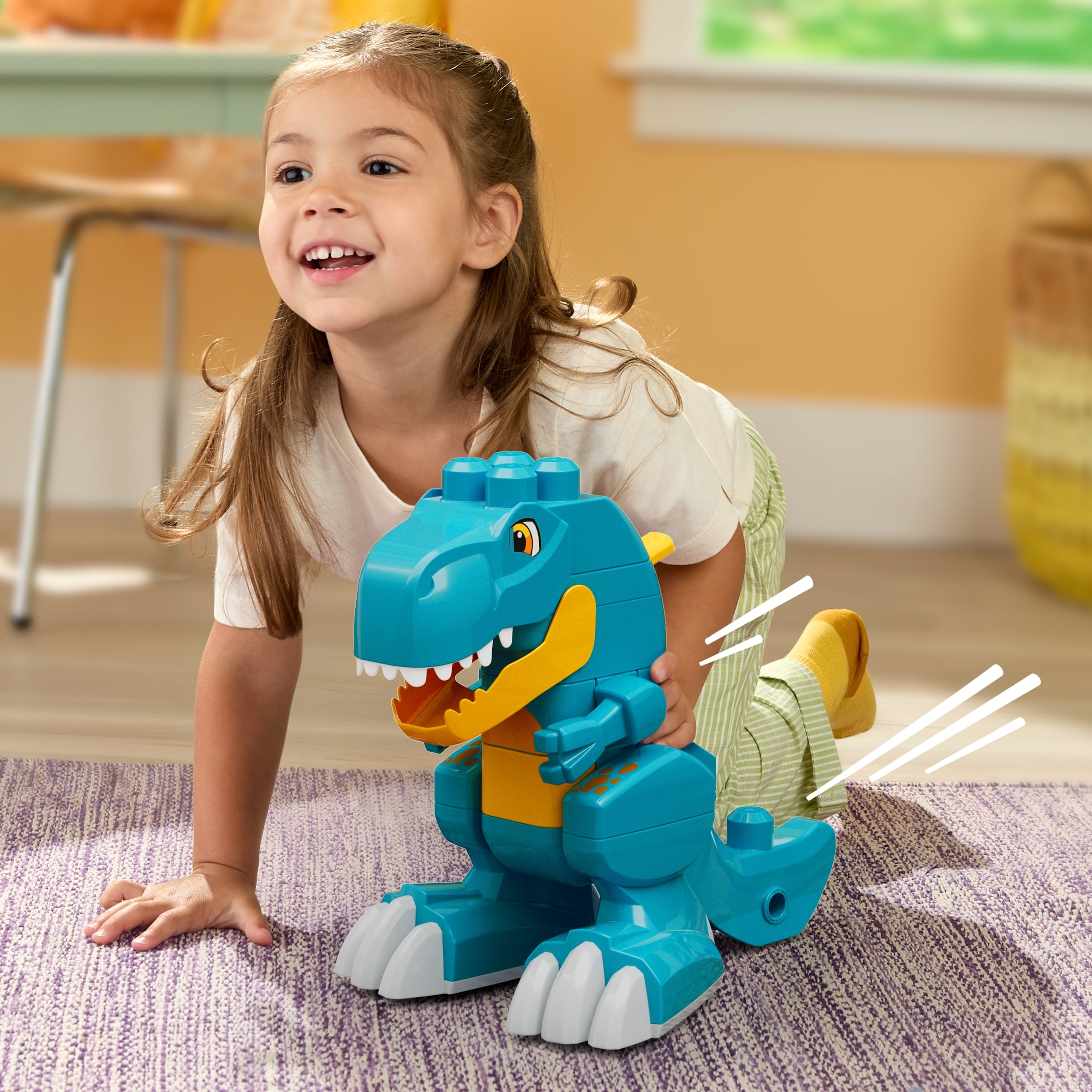 MEGA BLOKS Spielbausteine »MEGA BLOKS Bau- und Beiß-Dino«
