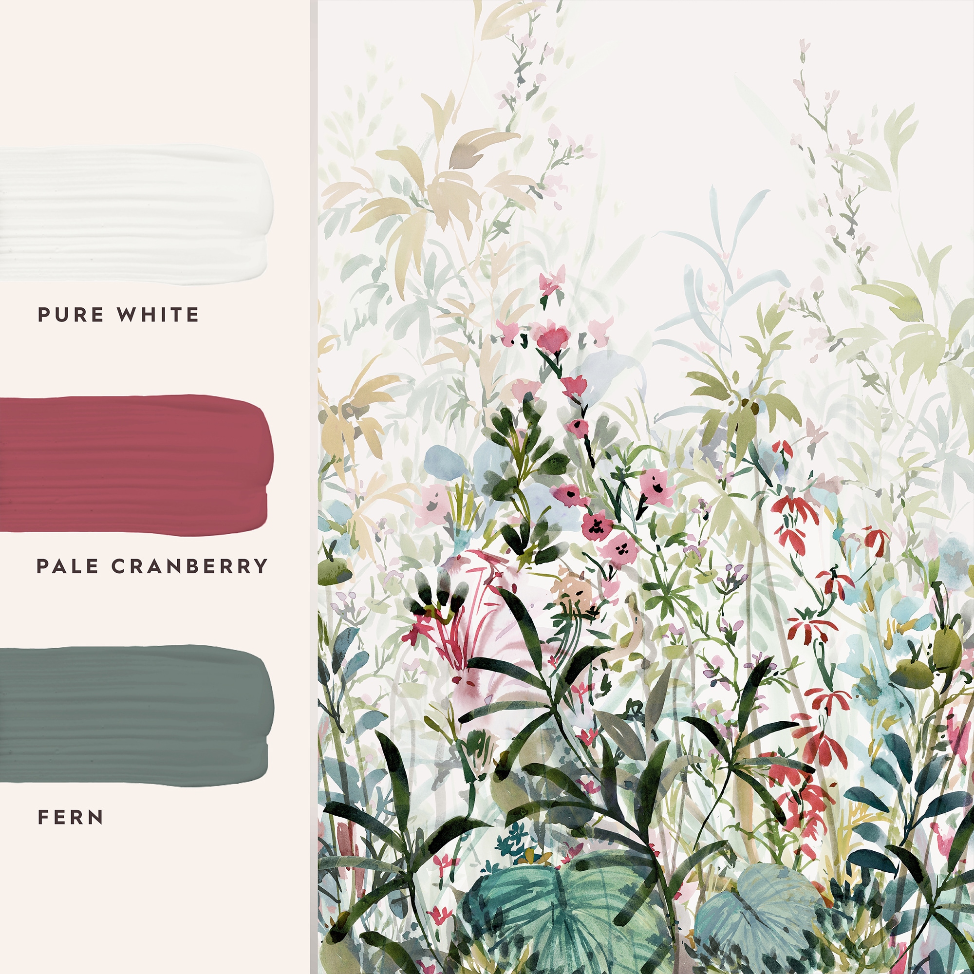 LAURA ASHLEY Vliestapete »Summer Palace« geblümt glatt 10mx52cm (ca. 5m2)