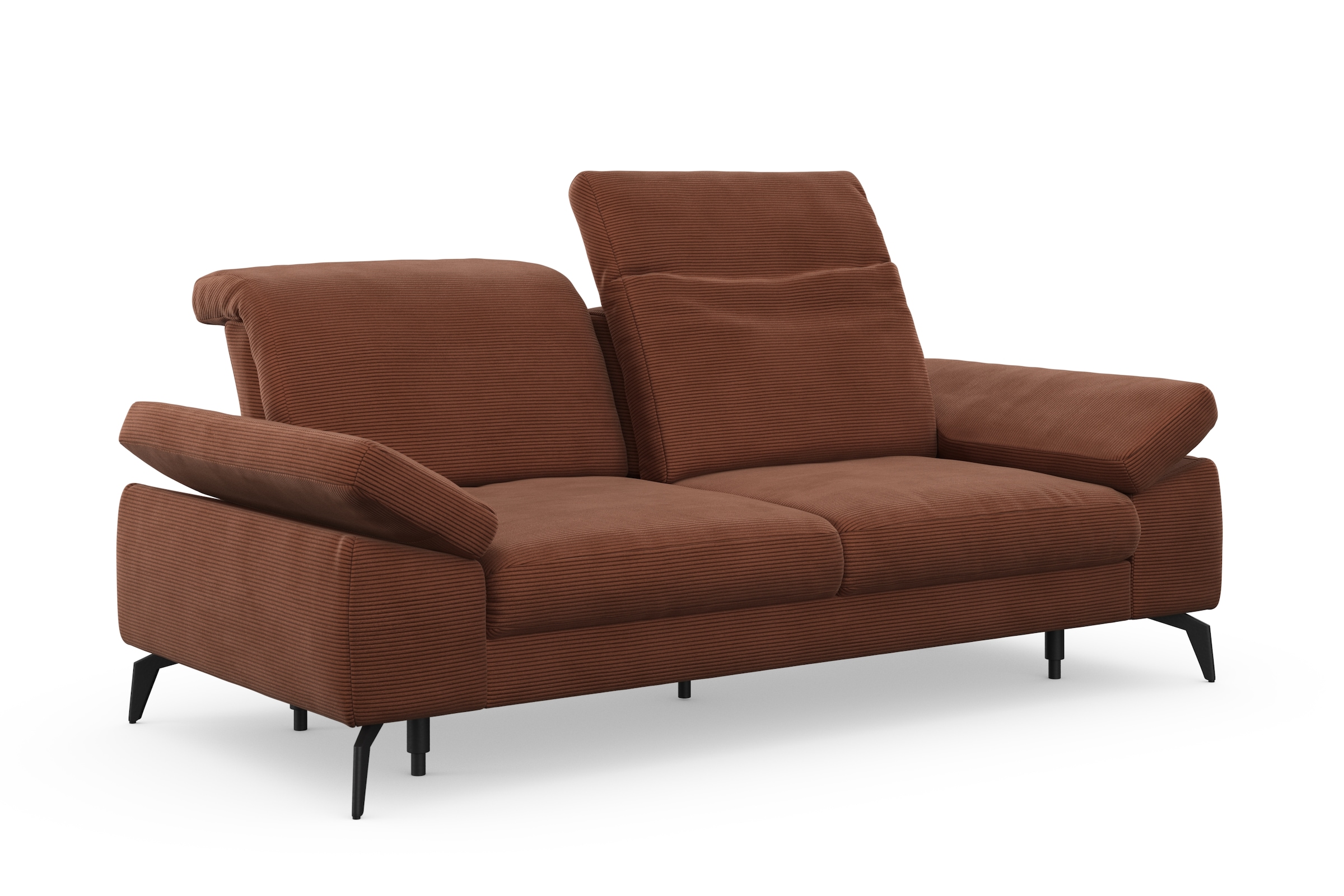 sit&more 2,5-Sitzer »Cabana«, Breite 211 cm, mit oder ohne Sitztiefen-, und Kopfteilfunktion