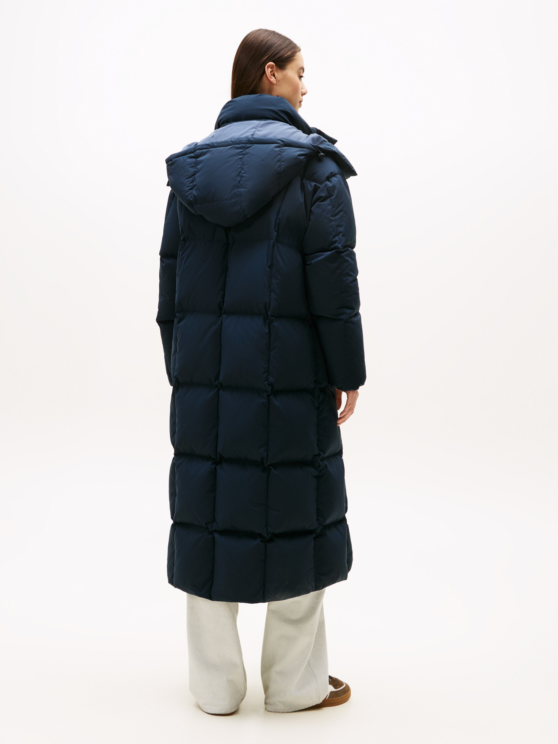 Tommy Jeans Steppmantel »TJW ALASKA GRID DWN MXI COAT EXT«