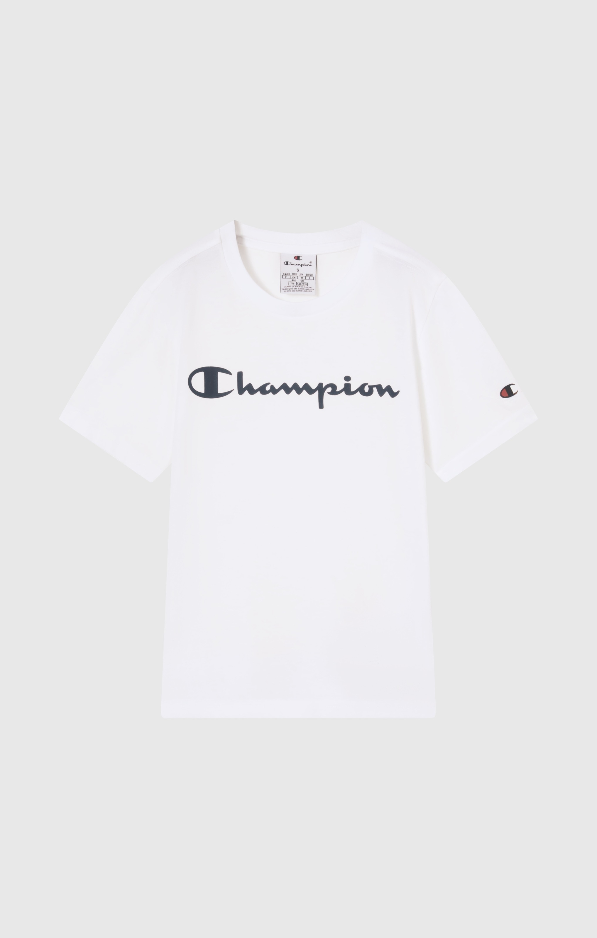 Champion T-Shirt »SPORTWEAR T-SHIRT Standard Fit« Kurzarm, für Kinder, aus Baumwolle, Standard Fit