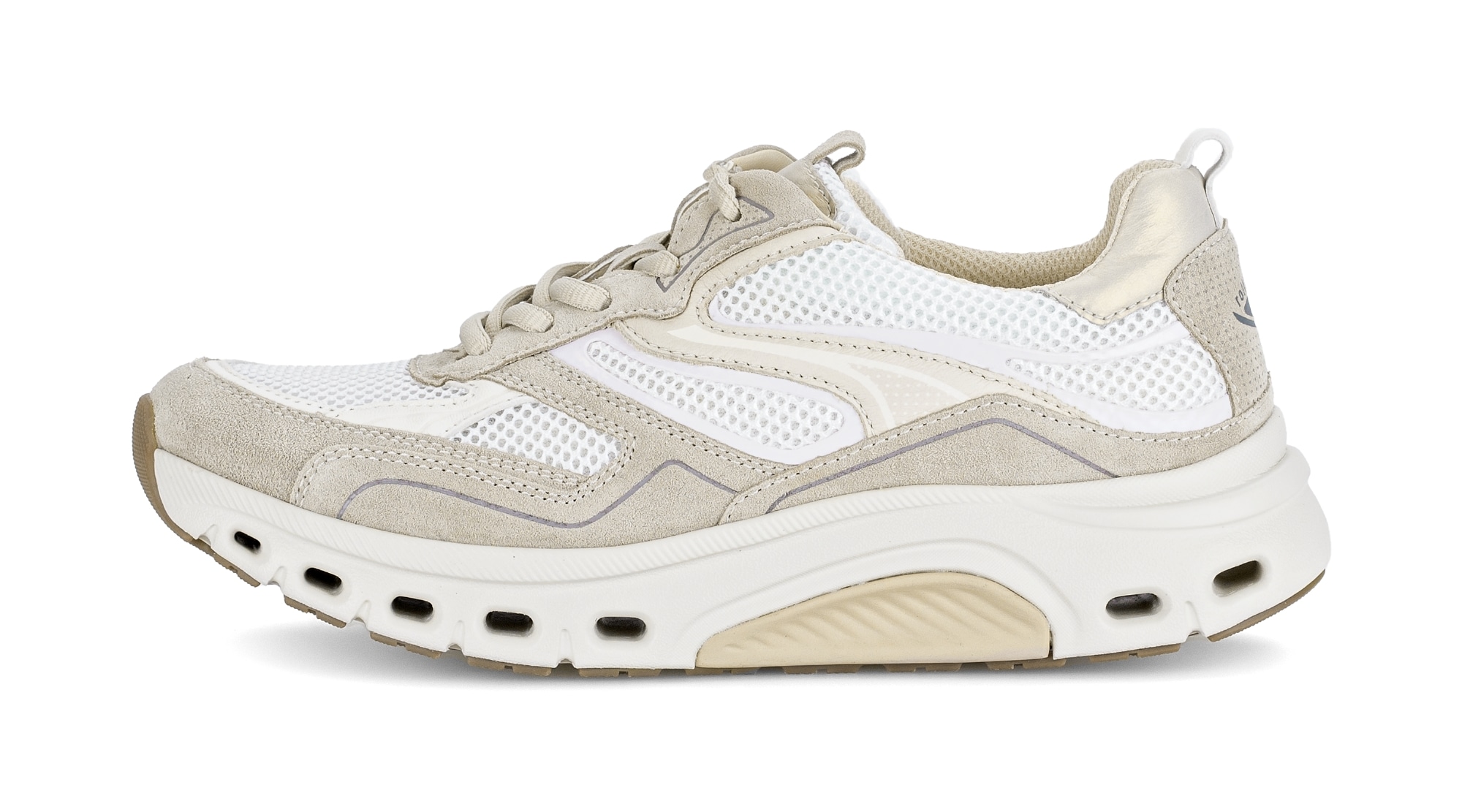 rollingsoft Keilsneaker  , Freizeitschuh, Halbschuh, Schnürschuh mit weichem Schaftrand