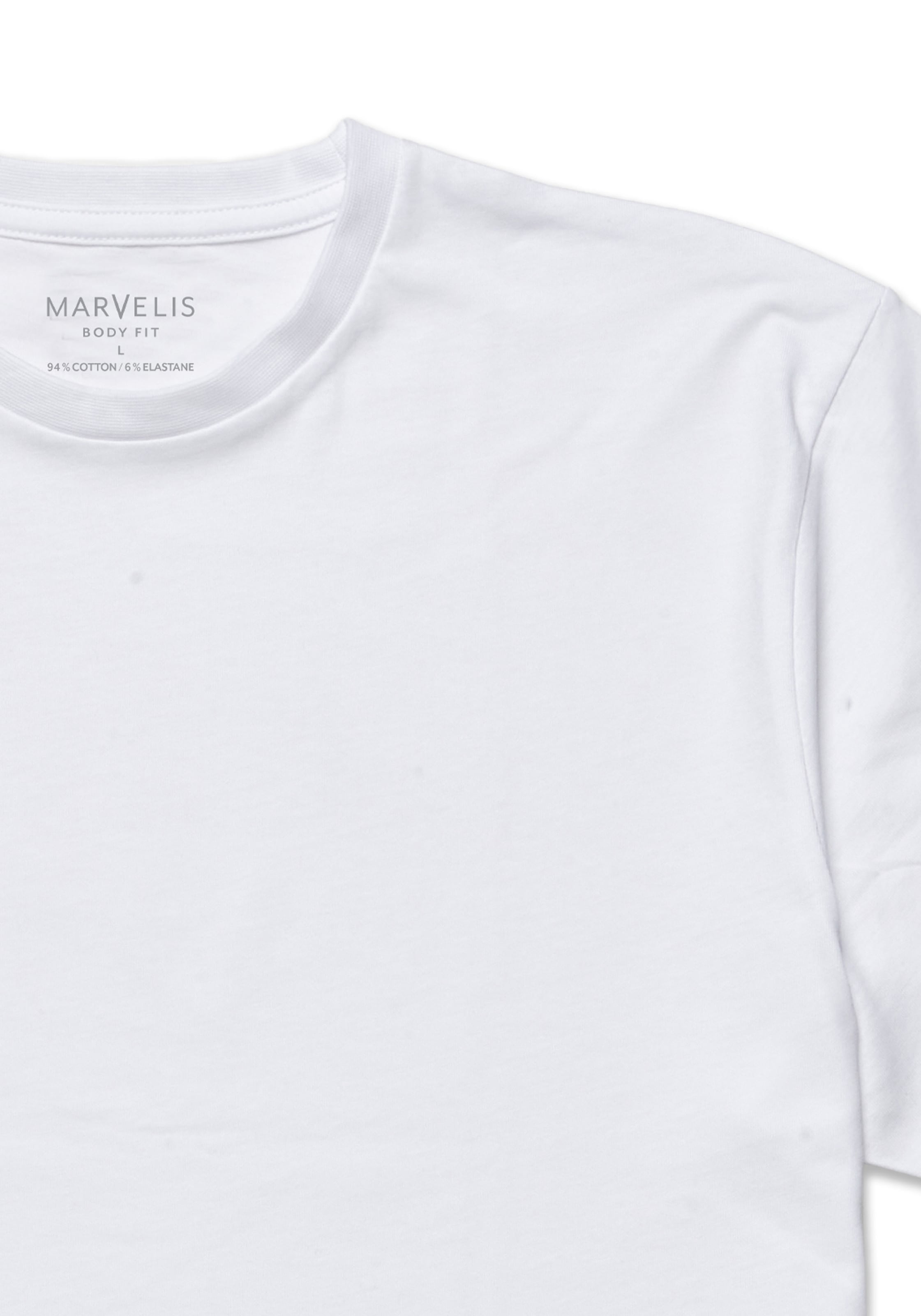 MARVELIS T-Shirt 2 Doppelpack, body fit