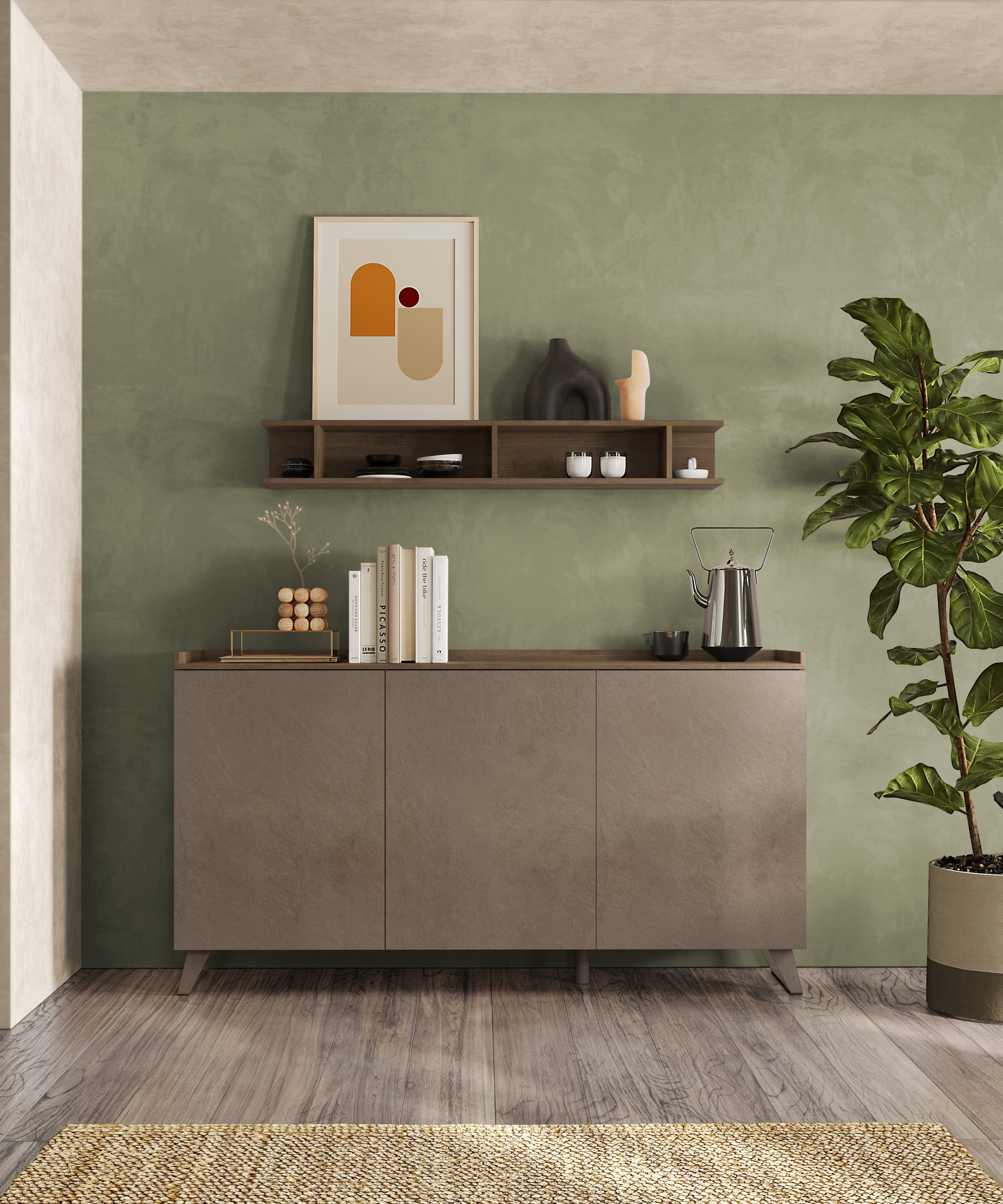 INOSIGN Wandregal »Infinity«, Breite 138 cm, senkrecht oder waagerecht zu h günstig online kaufen