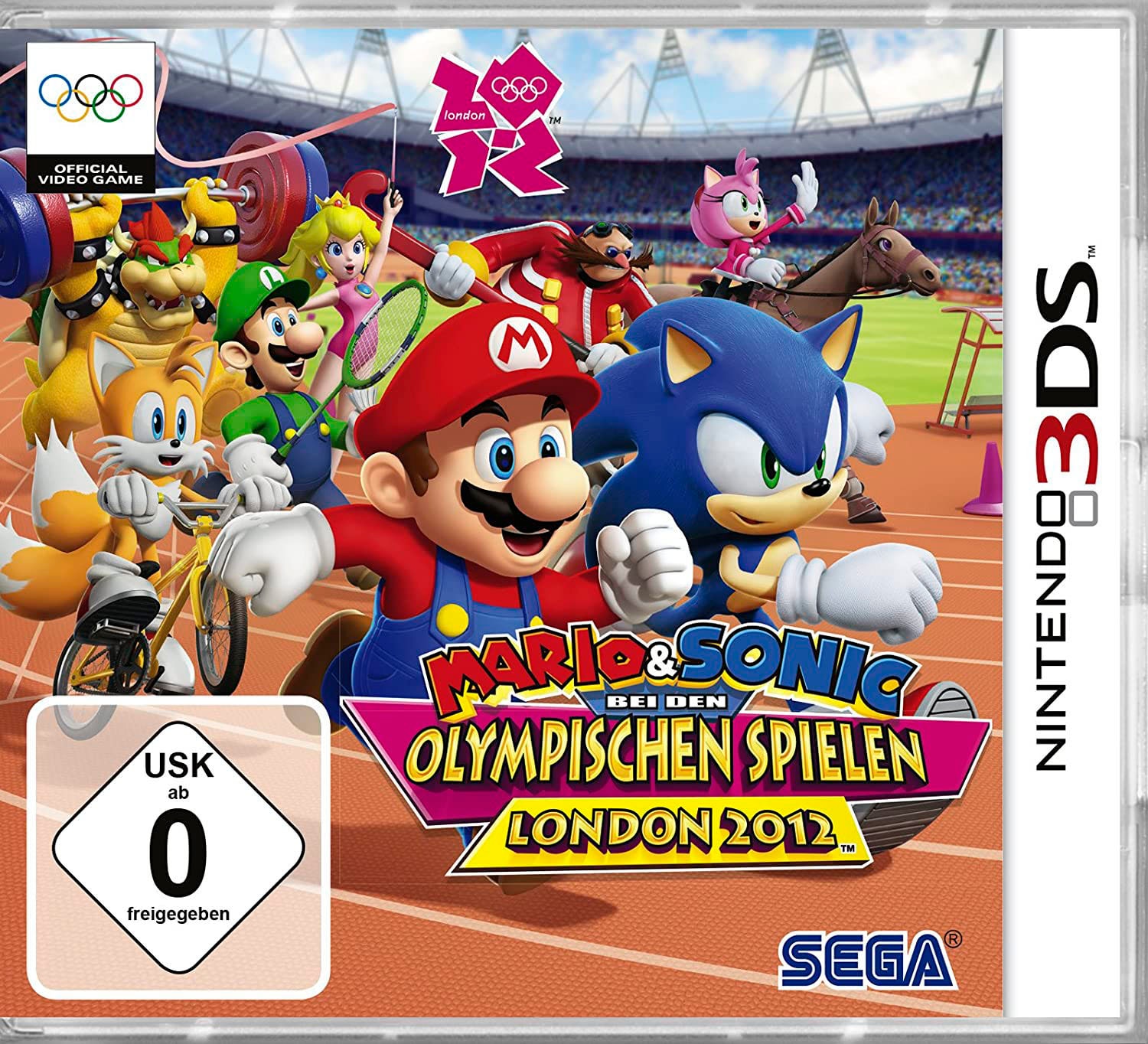 Sega Spielesoftware »MARIO & SONIC BEI DEN OLYMPISCHEN SPIELEN LONDON 2012«, Nintendo 3DS
