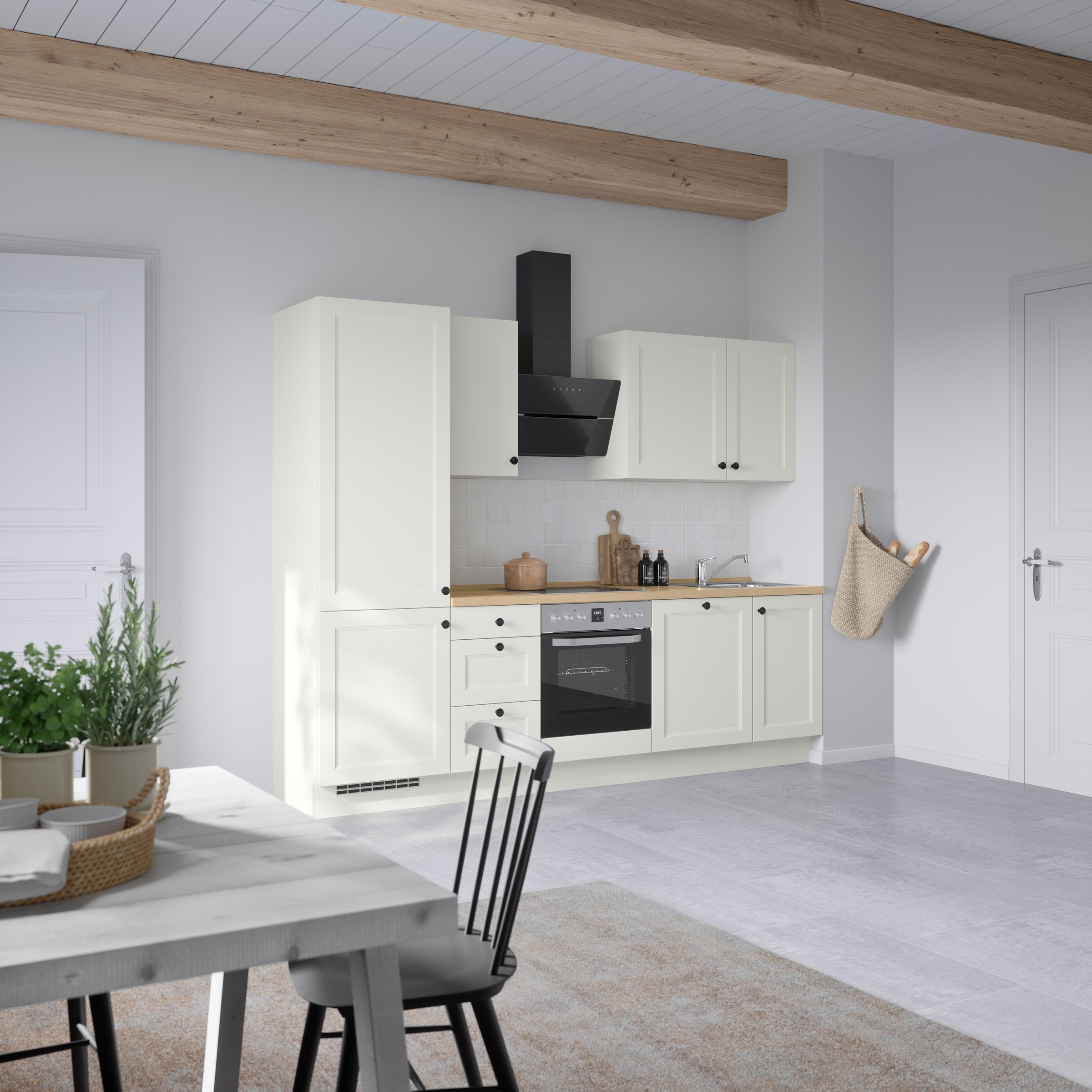 nobilia® Küchenzeile »"Cascada II"«, vormontiert, Breite 270 cm, Ausrichtung wählbar, wahlw. mit E-Geräten
