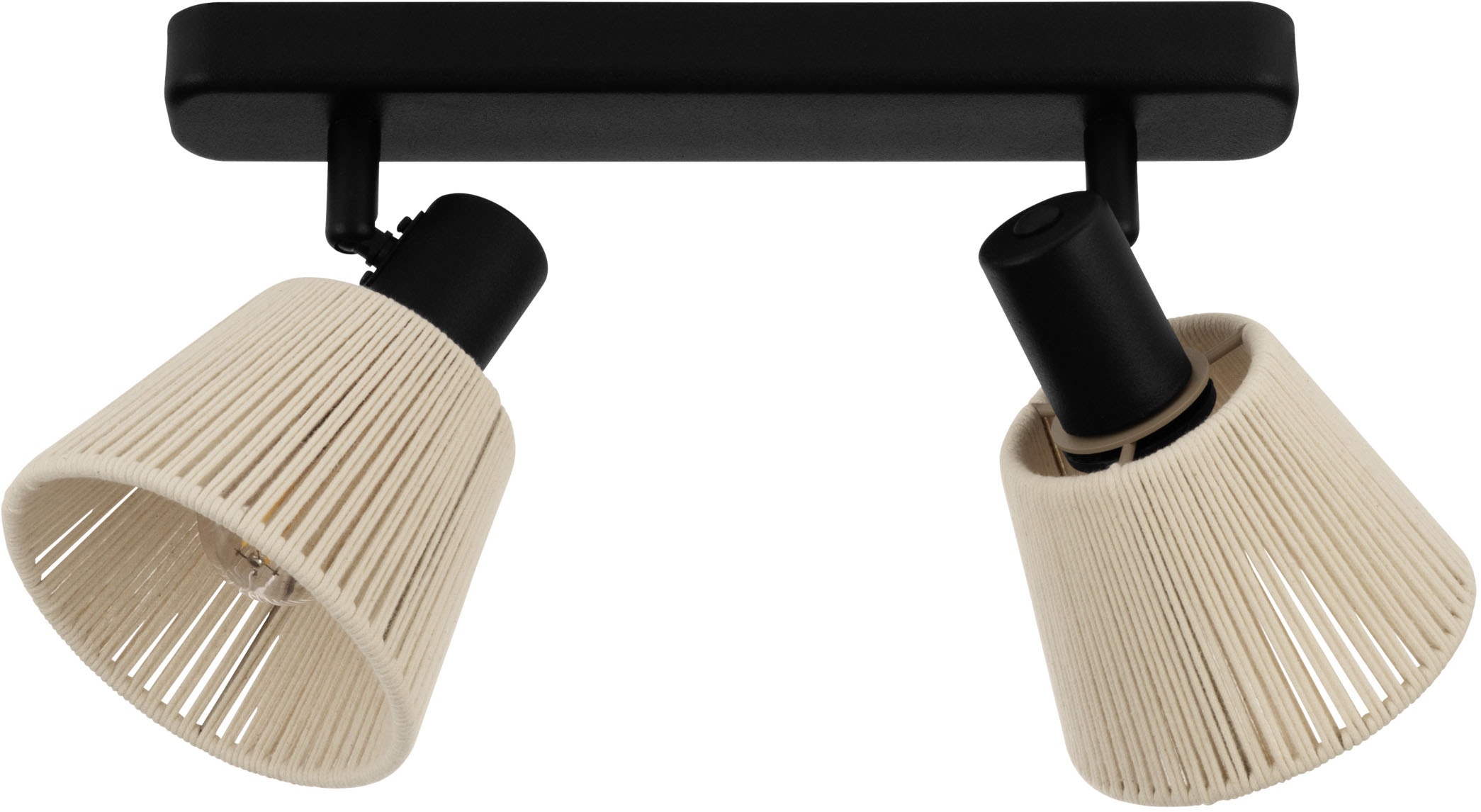 EGLO Deckenspot »SEAGARD Spotlampe - Stahl - E14 - 2X40W - IP20« E14 1 Stk. Deckenlampe, Deckenstrahler, Strahler, L30 x B11,5 x H13,5 cm