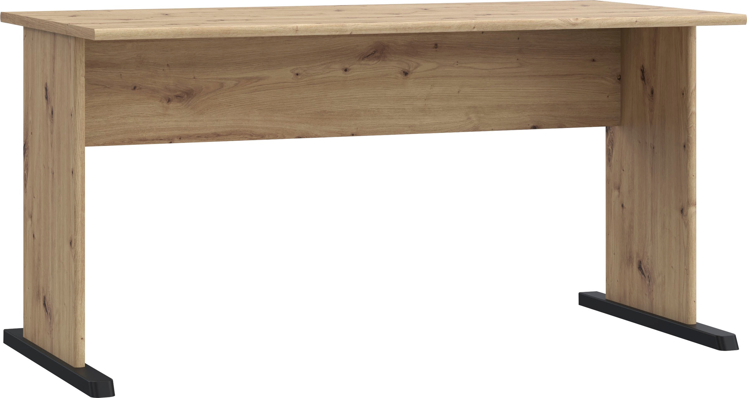 Schreibtisch „Tempra“, Breite 144 cm, Artisan Eiche B/H/T: 144 cm x 72 cm x 72 cm
