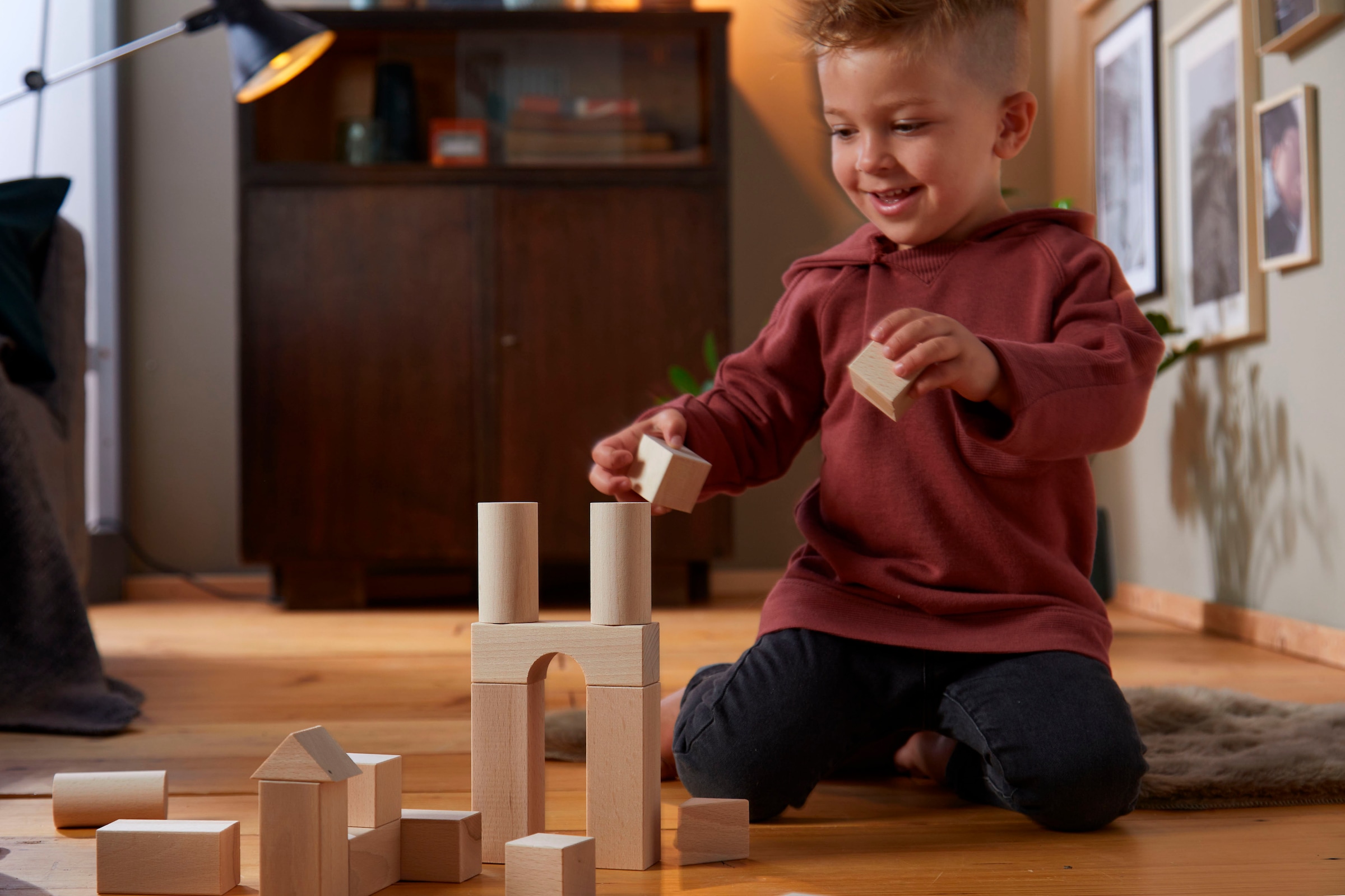 Haba Spielbauklötze »Meine ersten Bausteine natur«, Made in Germany