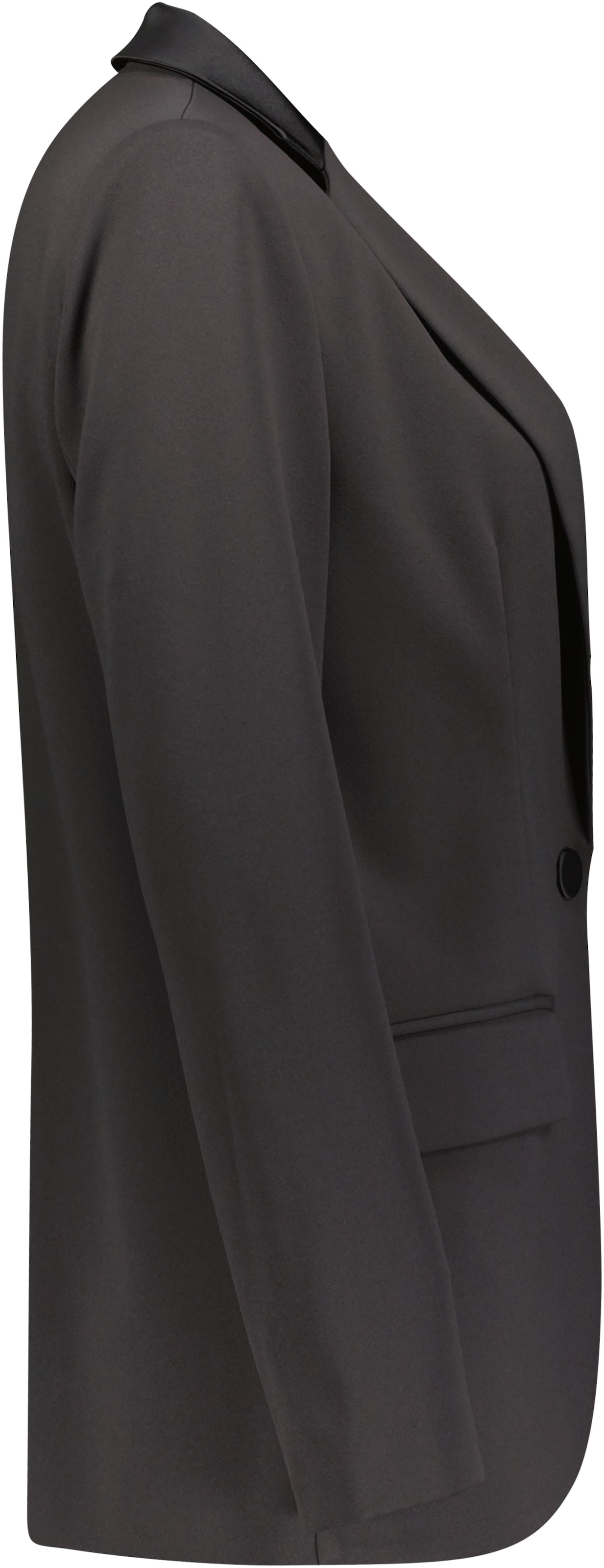 IMPERIAL Longblazer, mit Satindetails und Stretch