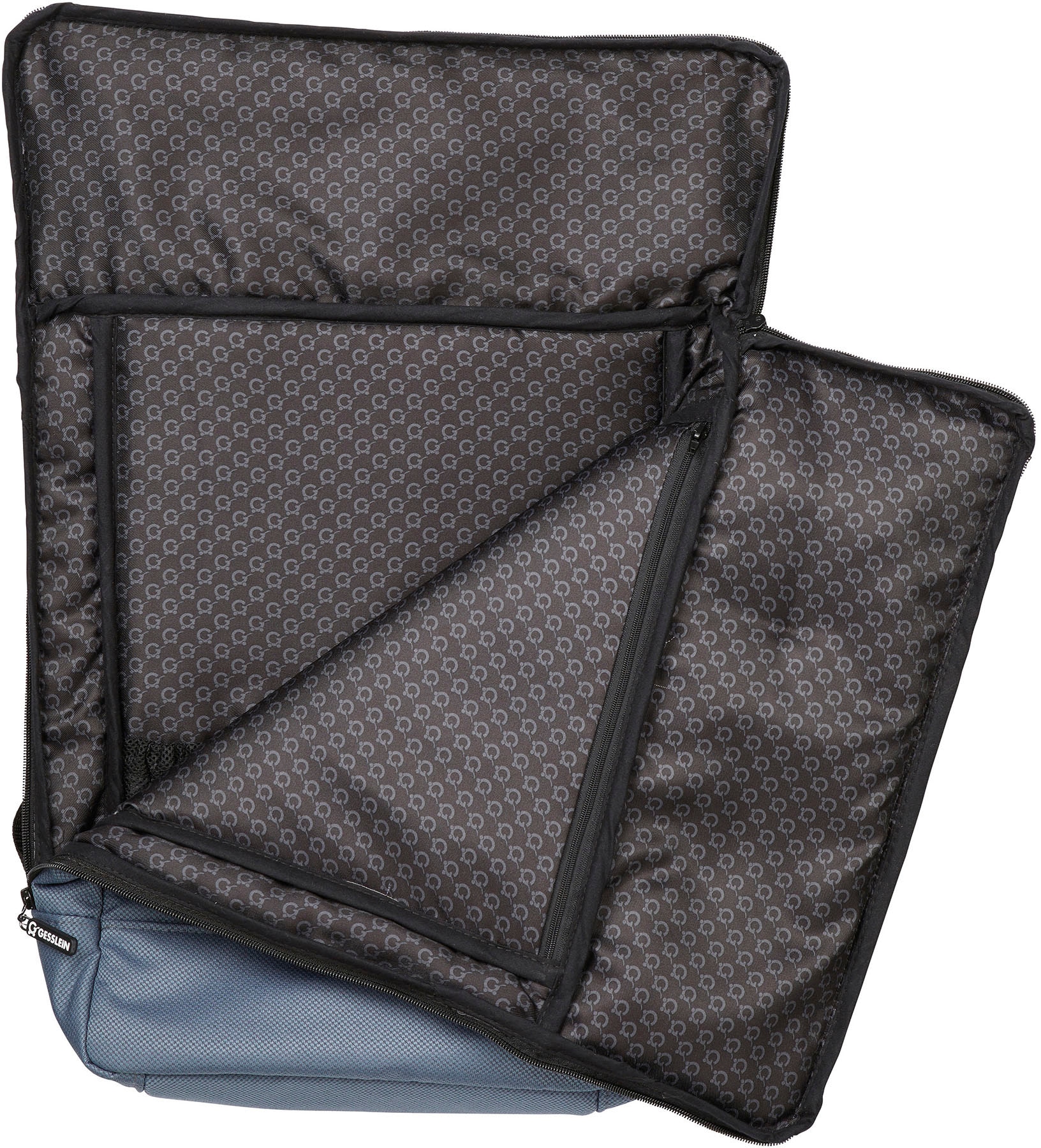 Gesslein Wickelrucksack »N°6, mittelblau«, Made in Germany