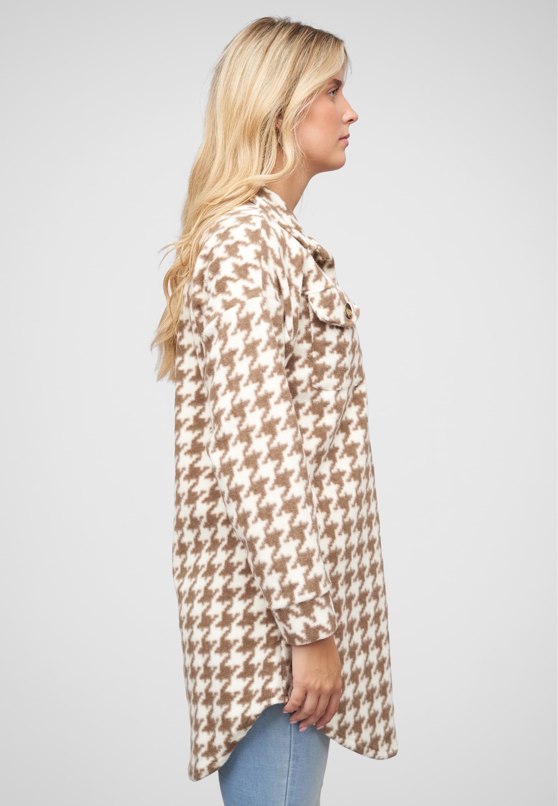 CLOUD 5IVE Allwetterjacke »CLOUD 5IVE Jacke mit 2-Brusttaschen und Knopfleiste« 1 Stk. tlg. ohne Kapuze