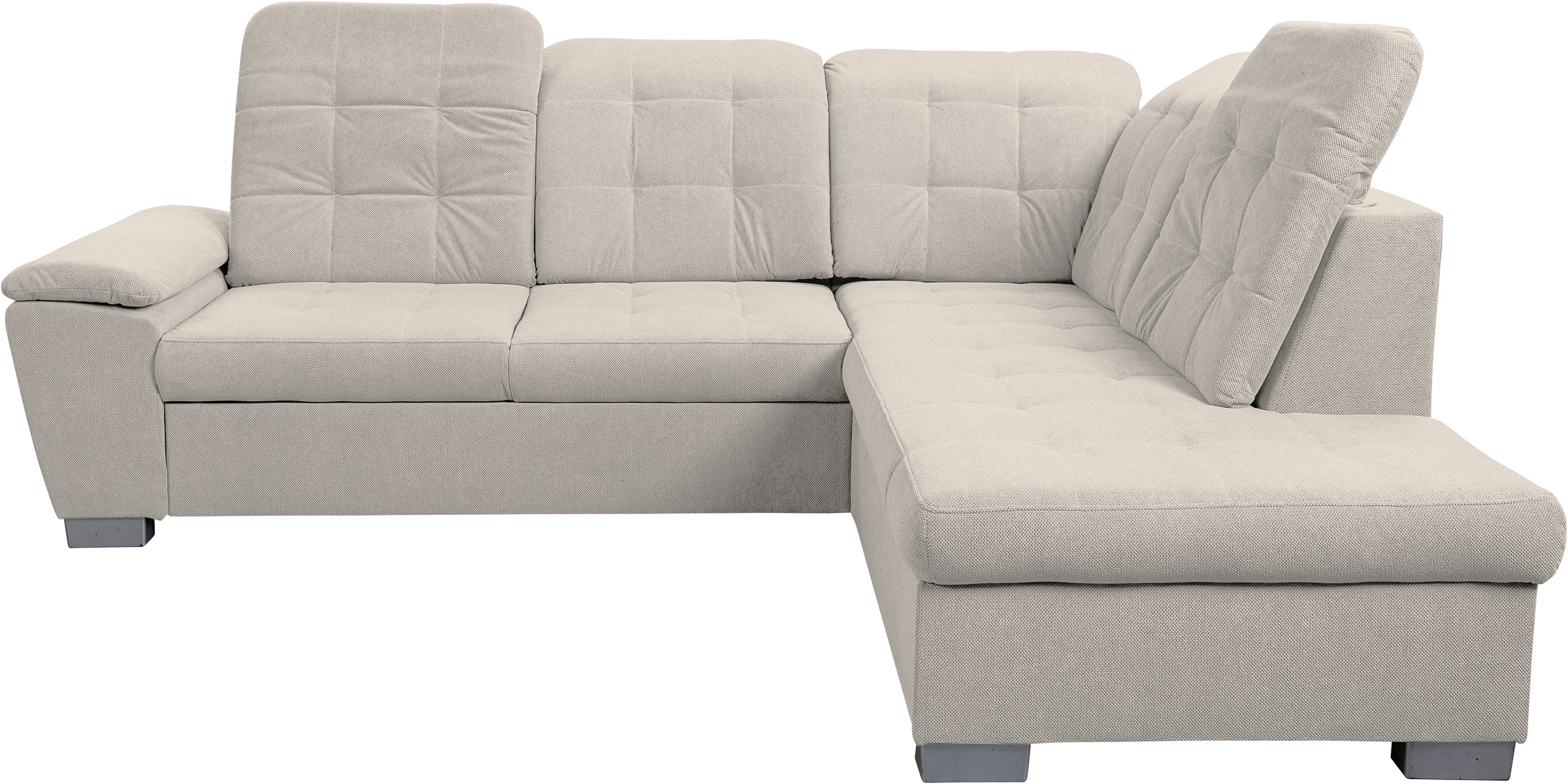 WERK2 Ecksofa »Bonny inkl. Kopfteilverstellung, Bettfunktion, Stauraum, Bre günstig online kaufen