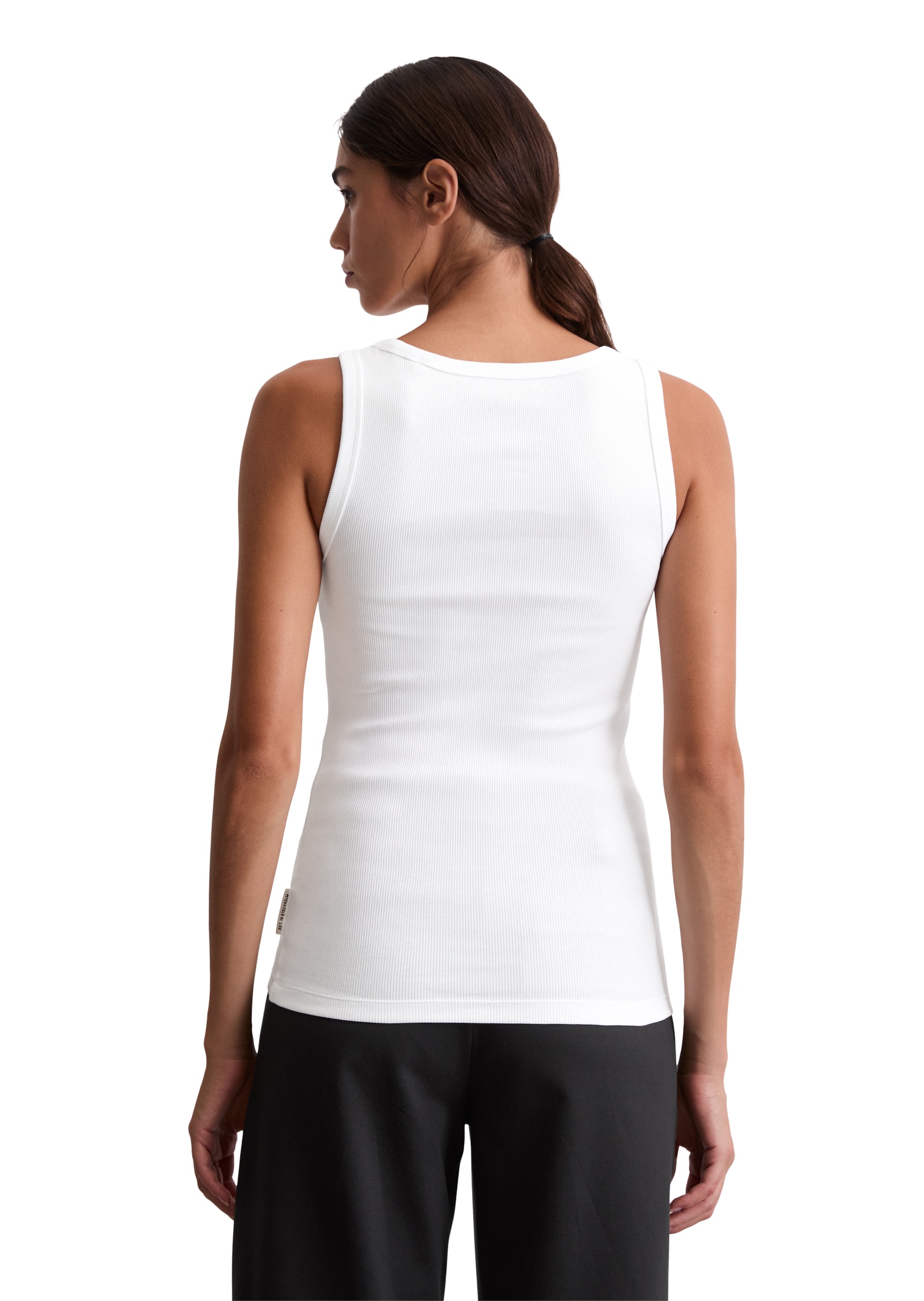 Marc O'Polo Tanktop slim fit, aus elastischem Rippjersey