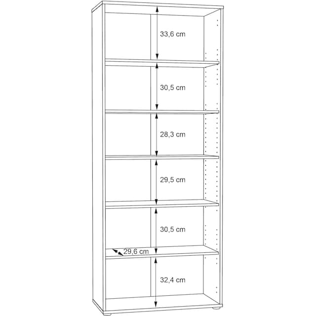 FORTE Regal »Tempra«, Breite 73,7 cm auf Rechnung bestellen