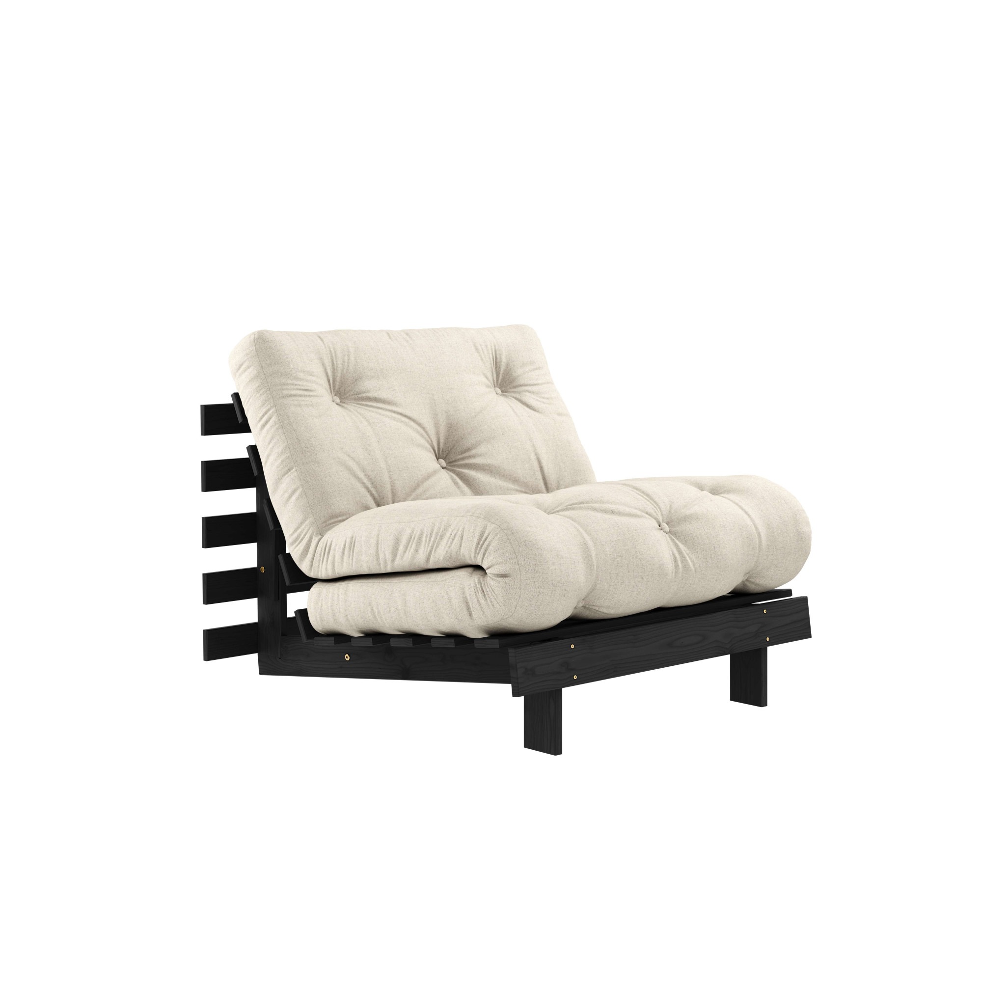 Karup Design Daybett »Roots Schlafsofa, Gästebett, Sofa inkl. Futonmatratze«, Liegefläche 90/140/160 x200 cm, FSC® zertifizierte Kiefer