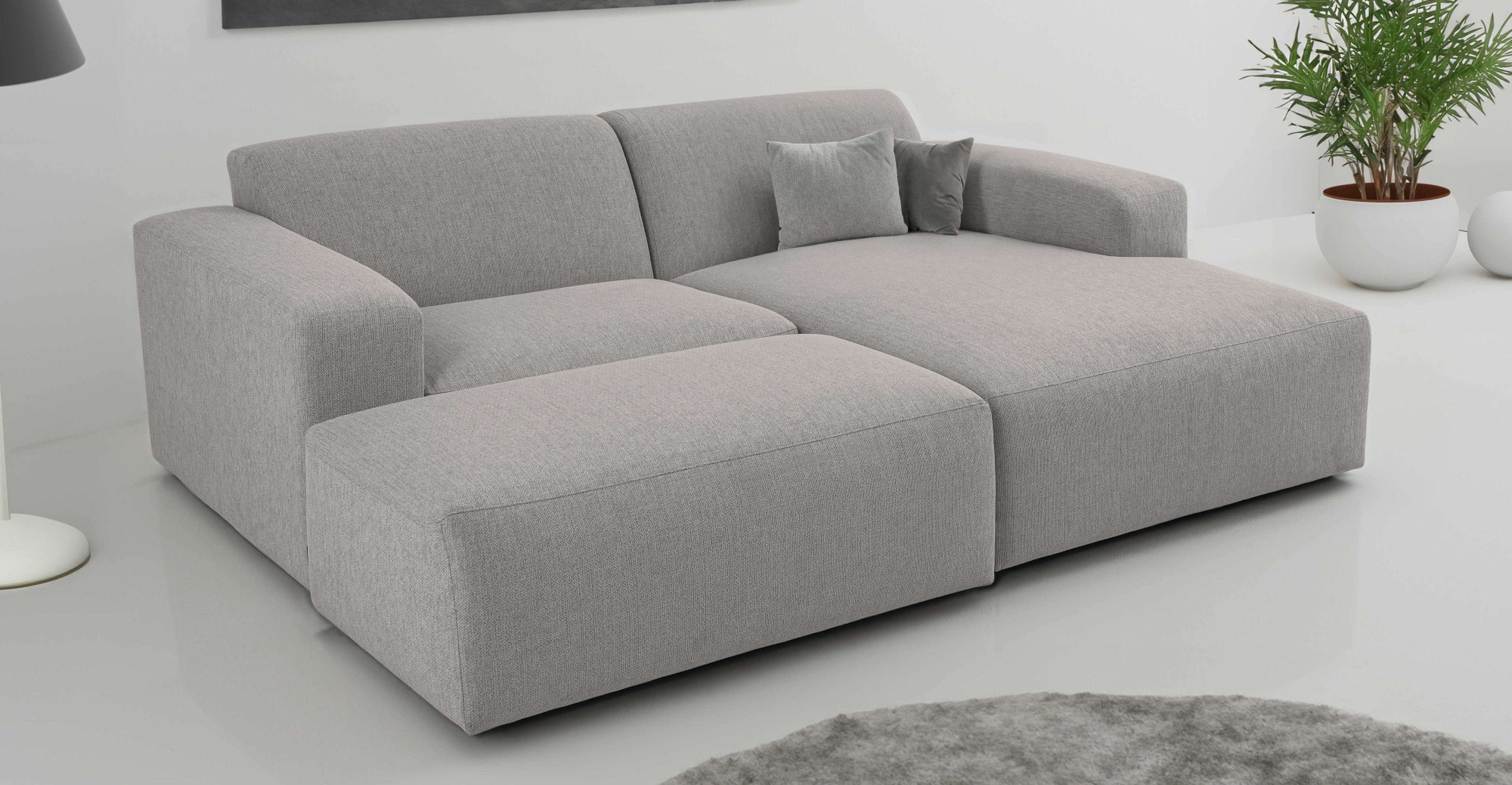 INOSIGN Ecksofa »Koa,228cm, L-Form, Modulsofa, Webstoff, Cord«, Designsofa, günstig online kaufen