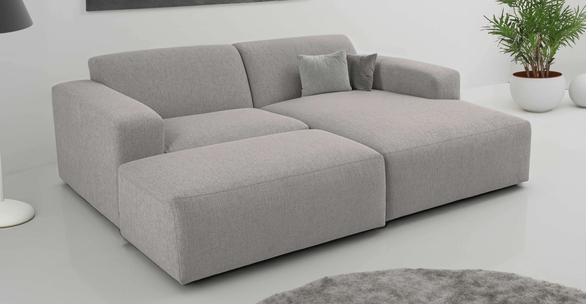INOSIGN Ecksofa »Koa,228cm, L-Form, Modulsofa, Webstoff, Cord, Struktur« De günstig online kaufen