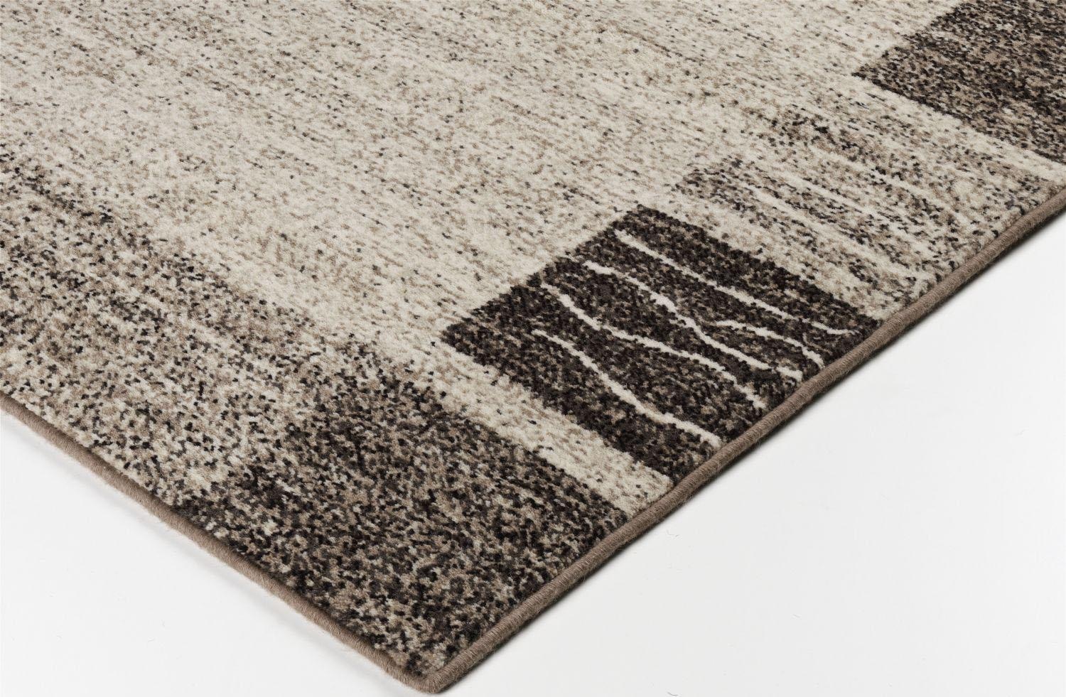 OCI DIE TEPPICHMARKE Wollteppich »Natura Border« rechteckig 9 mm Höhe reine Wolle, Wohnzimmer
