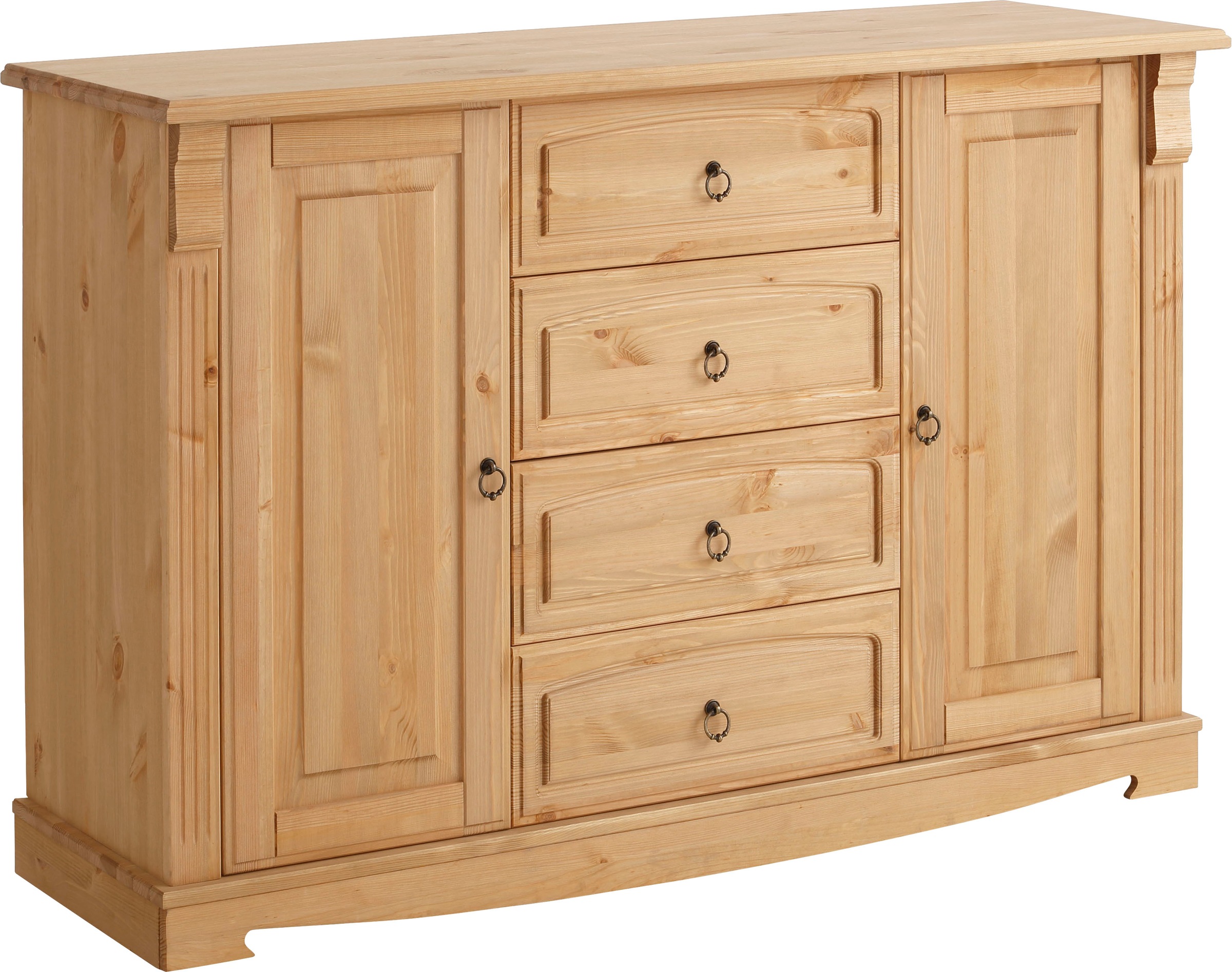 Home affaire Sideboard »Anna«, (Gesamtmaße (B/T/H): ca. 140/44/88 cm), Komm günstig online kaufen