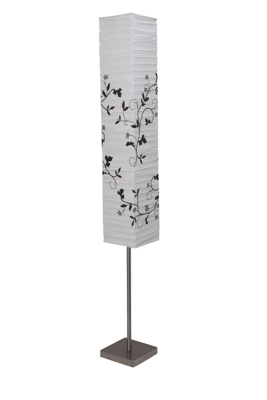 18 Brilliant Höhe, cm x »Nerva«, E14, 145 kaufen flammig-flammig, Stehlampe 2 2 cm, online Metall/Papier, eisen/weiß/grau Zweig