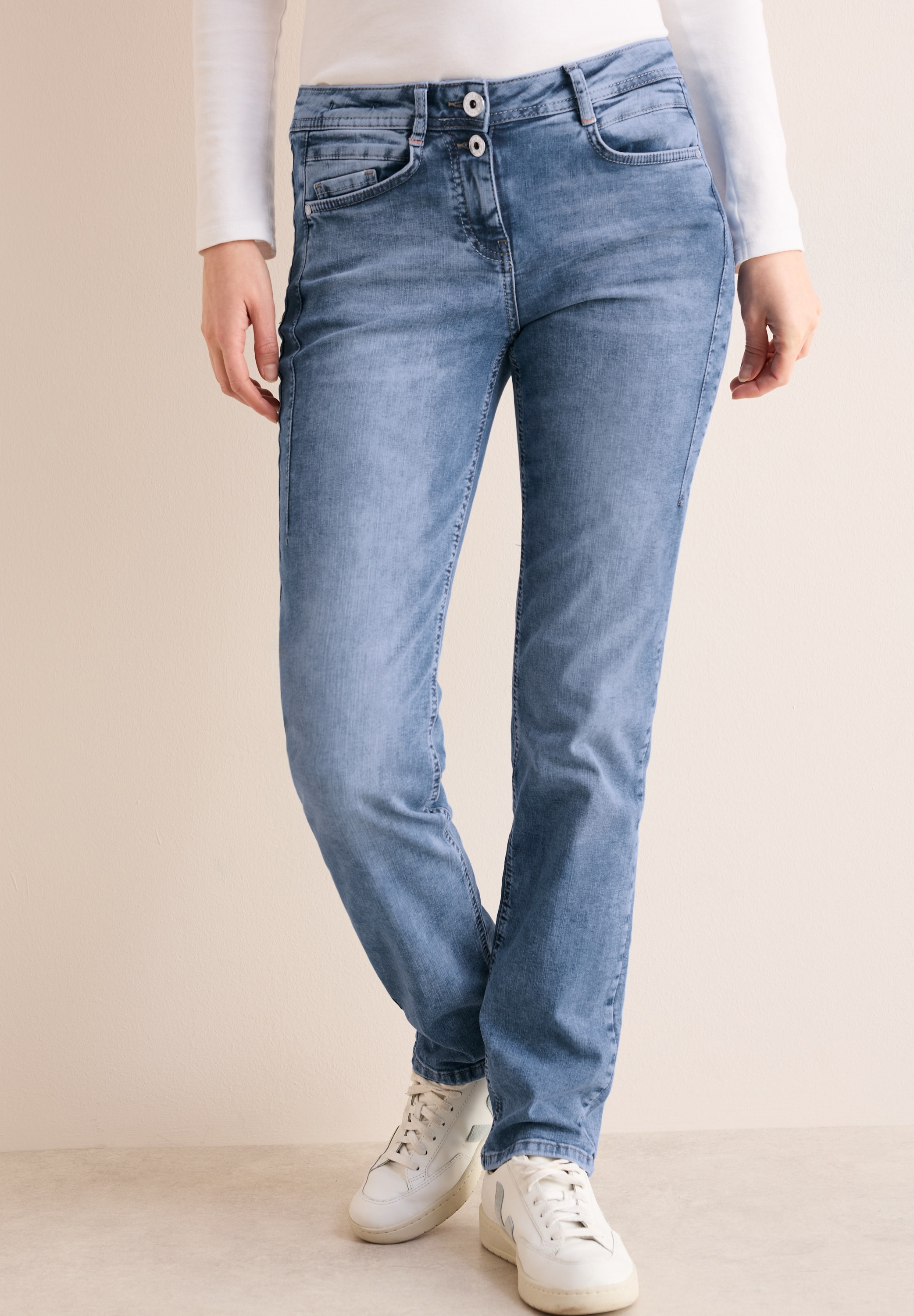 CECIL Regular-fit-Jeans »Style Scarlett« in hellblauer Waschung light blue 36 - Länge 30 Länge 30 36 Jeans von CECIL