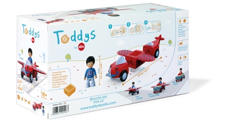 Toddys by siku Spielzeug-Flugzeug »Toddys by siku, Leo Loopy (116)«, inkl. Licht und Sound