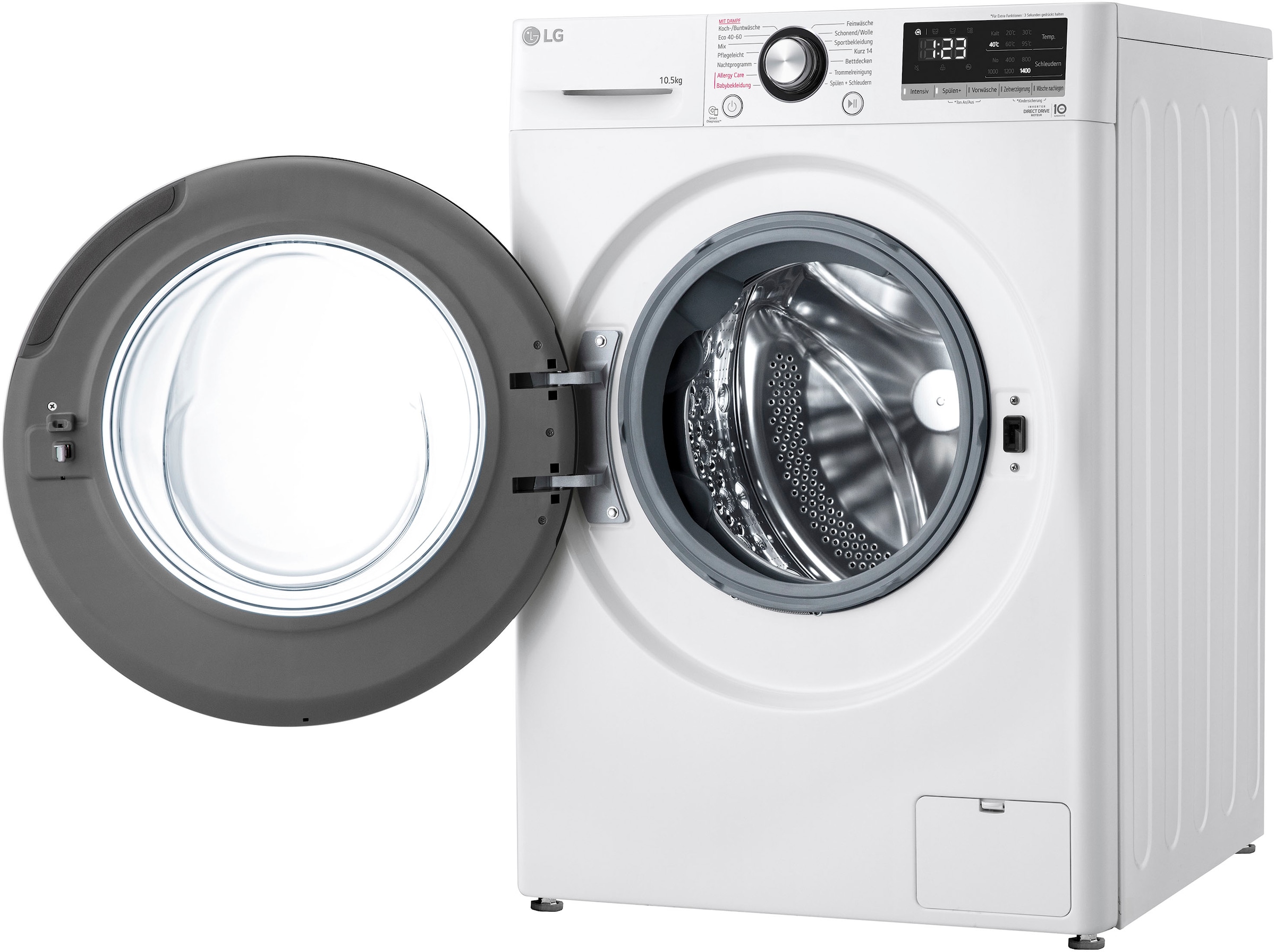 LG Waschmaschine »F4WV40X5«, F4WV40X5, 10,5 kg, 1400 U/min