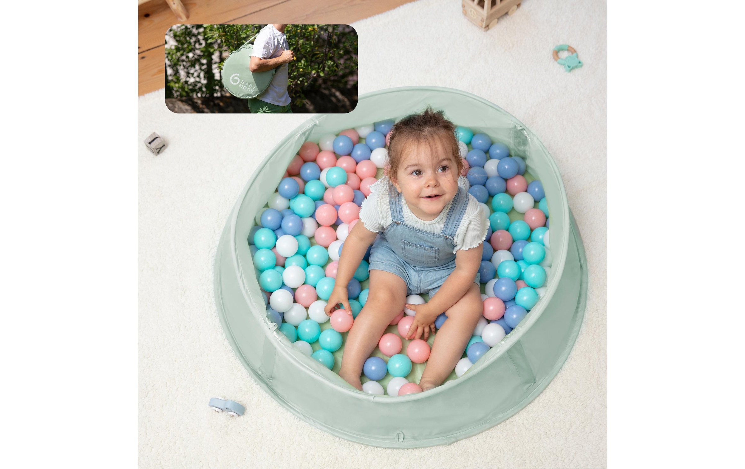 BABYMOOV Spielzelt »Aquani Provence 3-in-1«