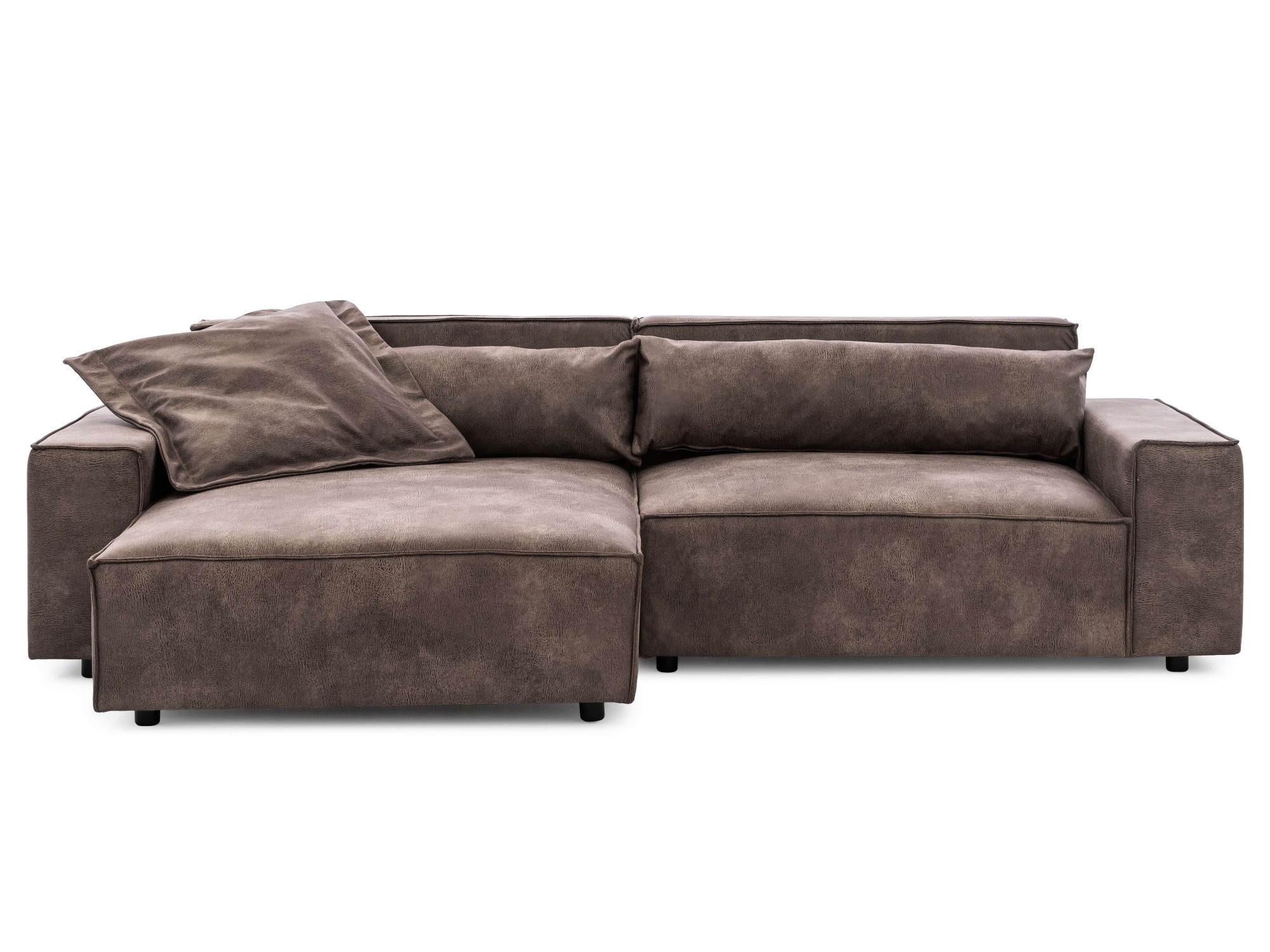 OTTO home Ecksofa »KINLEE Design-Sofa mit Recamiere rechts/links, Maße B/T/ günstig online kaufen