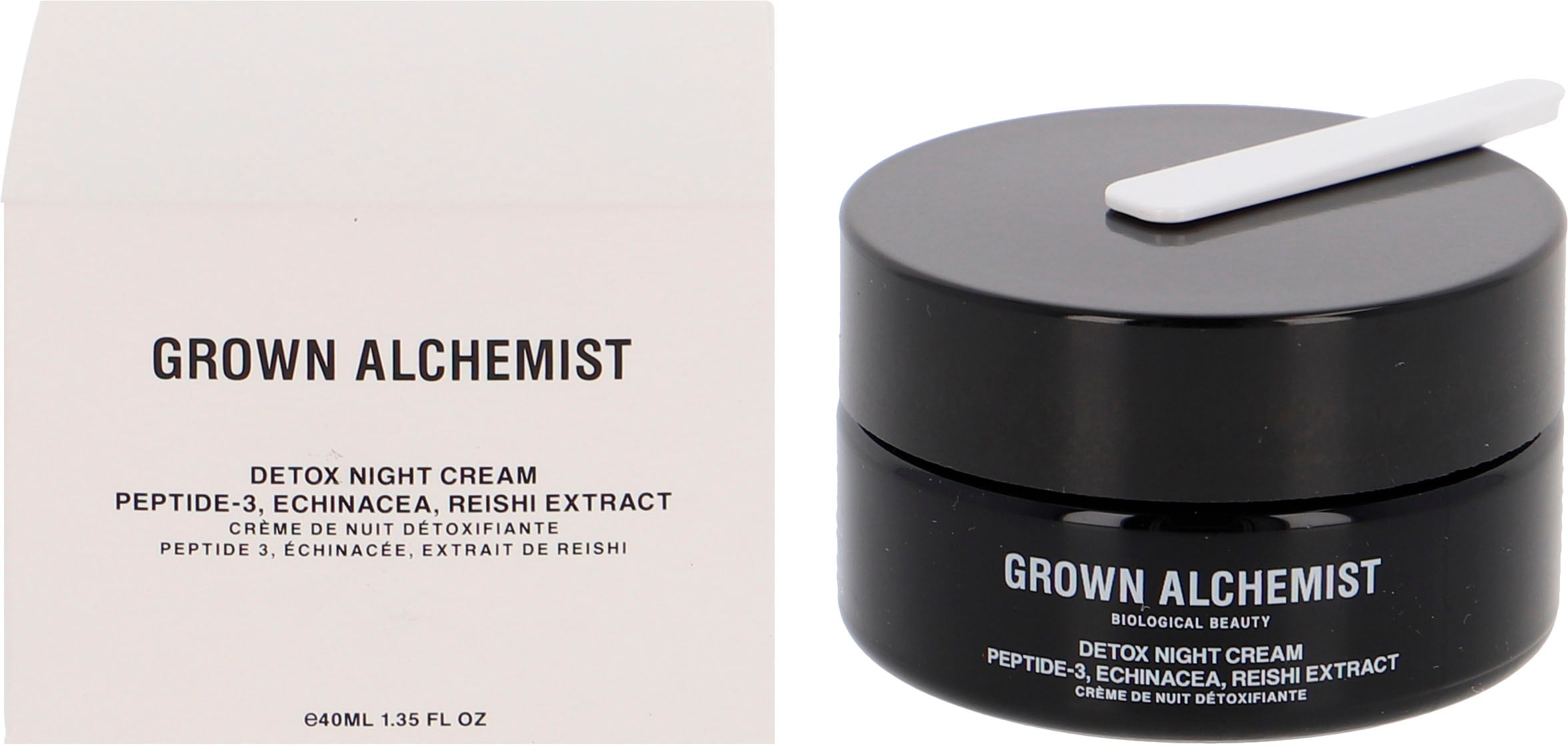 GROWN ALCHEMIST Nachtcreme »Detox Night Cream«, Peptide-3, Echinacea, Reishi Extract