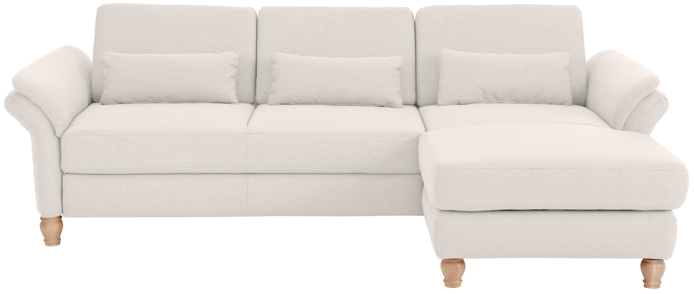 Home affaire Ecksofa »Palace L-Form« incl. Sitztiefenverstellung, wahlweise günstig online kaufen