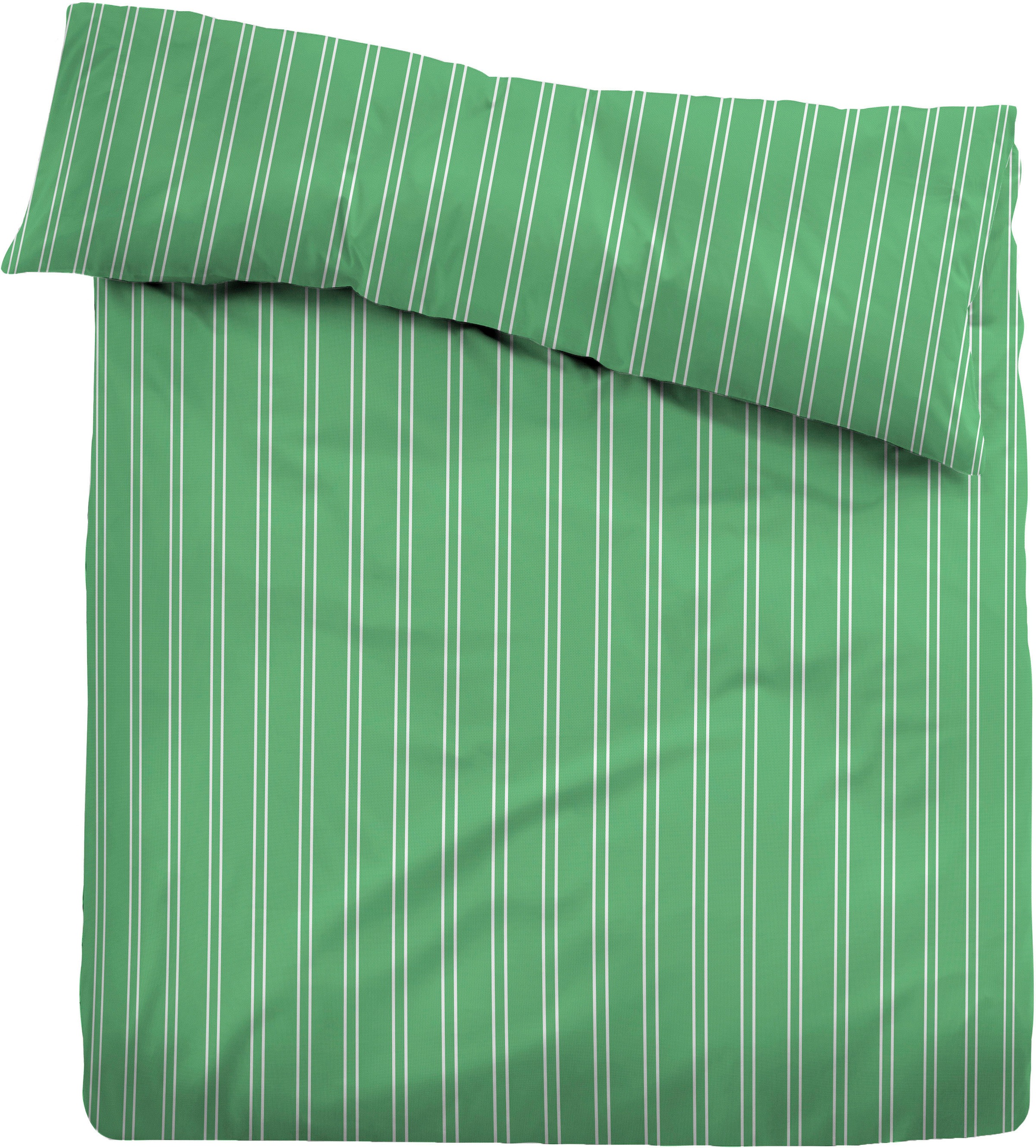 TOM TAILOR Bettwäsche »Aslan«, (2 tlg.), in Satin Qualität, aus 100% Baumwolle, Bett-und Kopfkissenbezug mit Reißverschluss, feiner Glanz + weicher Griff, nach BCI (Better Cotton Initiative) produziert