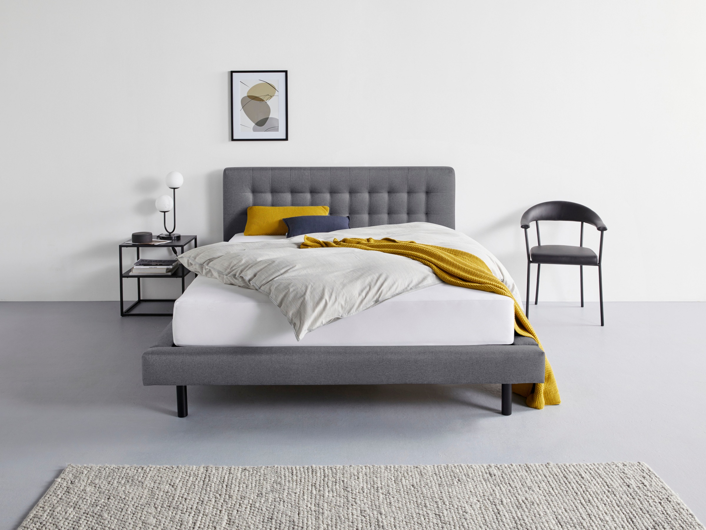 andas Polsterbett »Tobjörn«, Mit breitem Futon-Rahmen