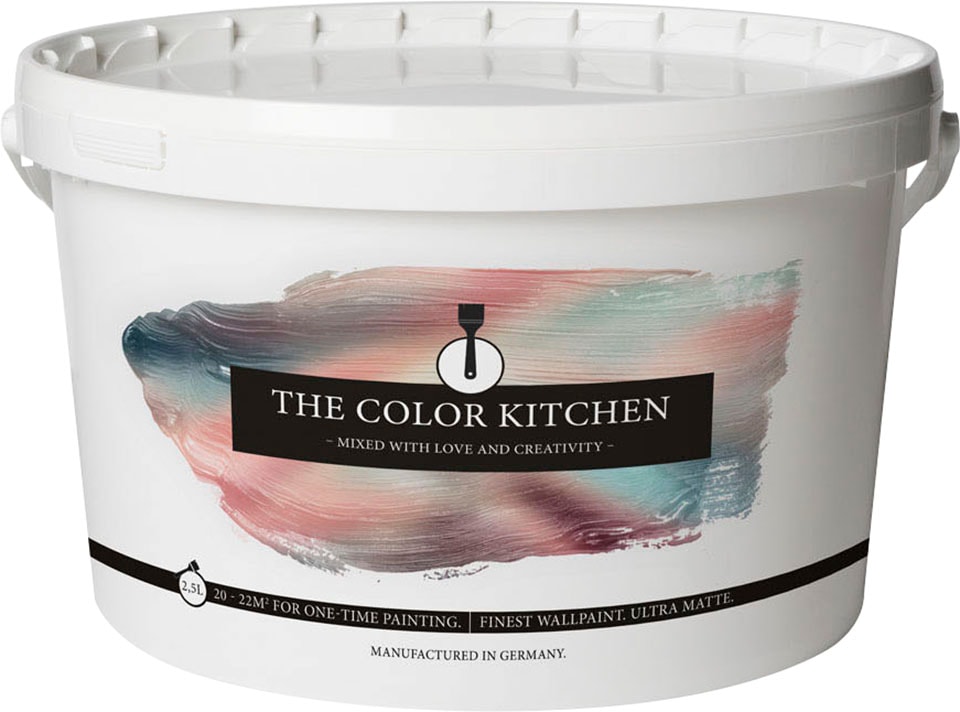 A.S. Création Wand- und Deckenfarbe »Seidenmatt Innenfarbe THE COLOR KITCHEN« für Wohnzimmer Schlafzimmer Flur Küche, versch. Cremetöne