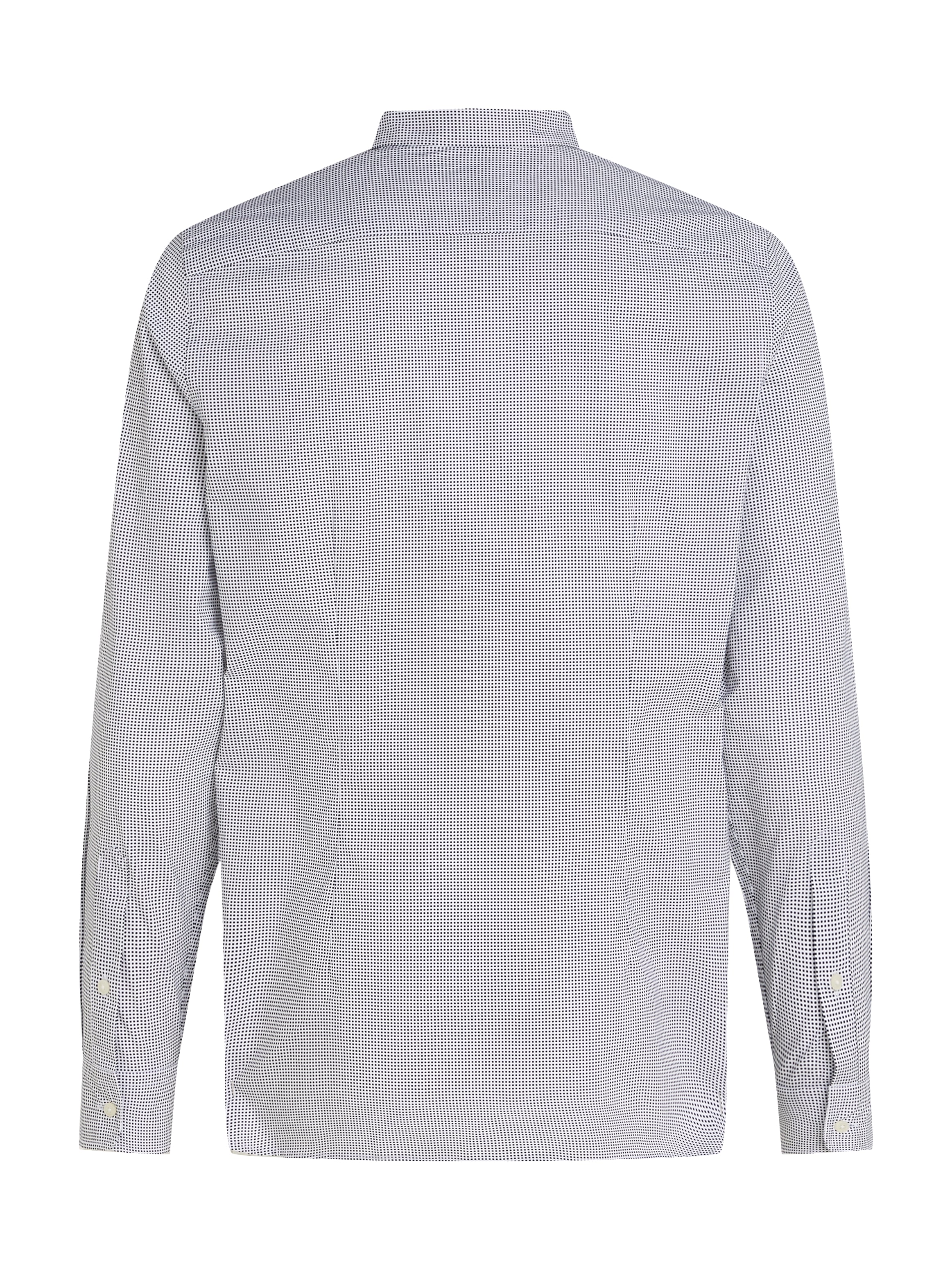 Tommy Hilfiger Businesshemd »MICRO PRINT SF SHIRT«, kleinkariert gemustert