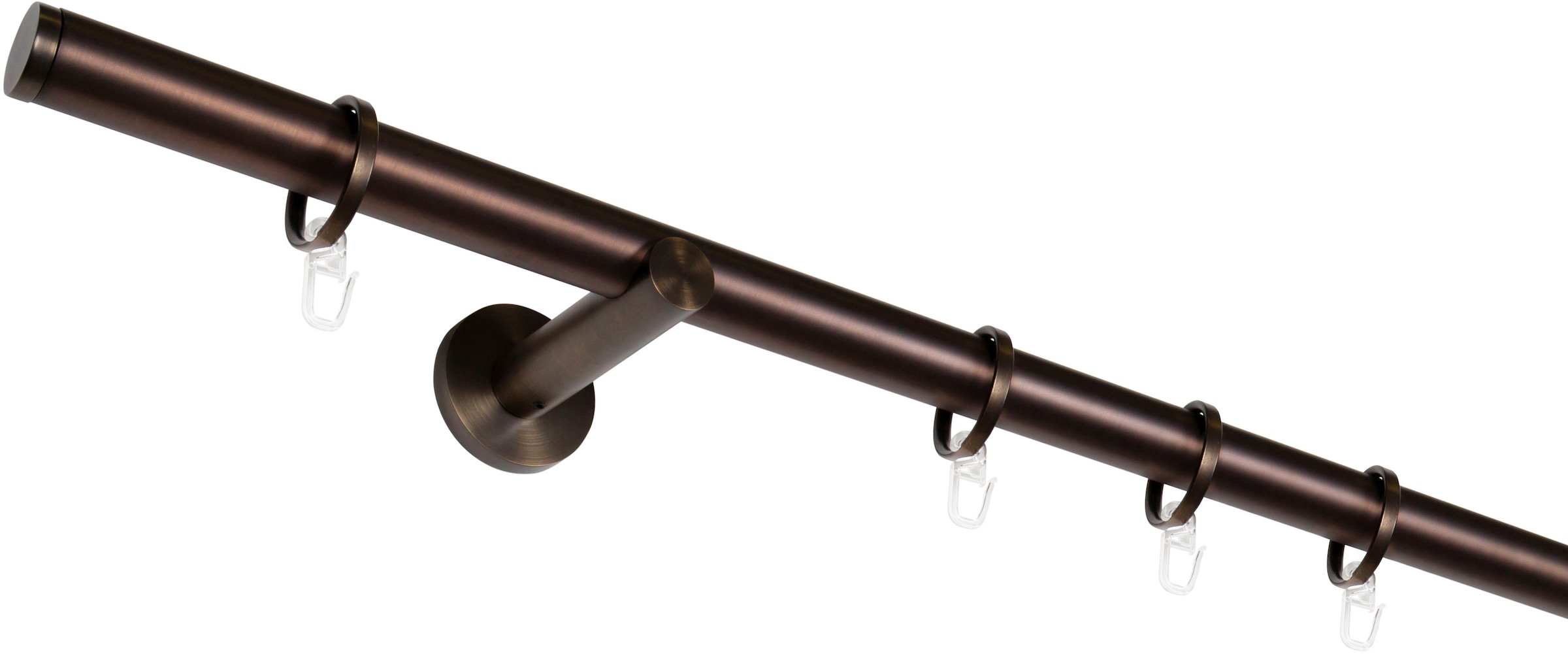mydeco Gardinenstange »Match-Function« Ø 25 mm 1 läufig-läufig Fixmaß günstig online kaufen