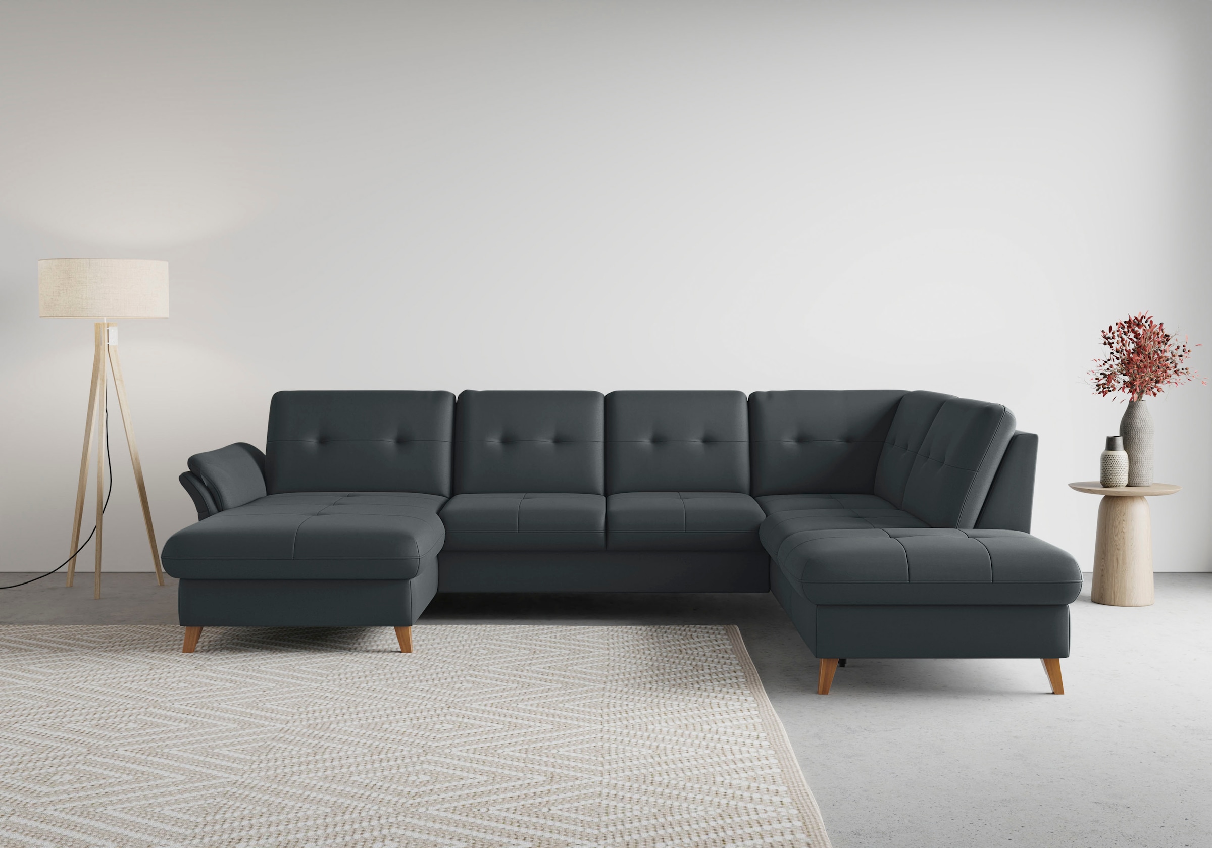 sit&more Wohnlandschaft »Göteborg« inkl. Sitztiefenverstellung, wahlweise m günstig online kaufen