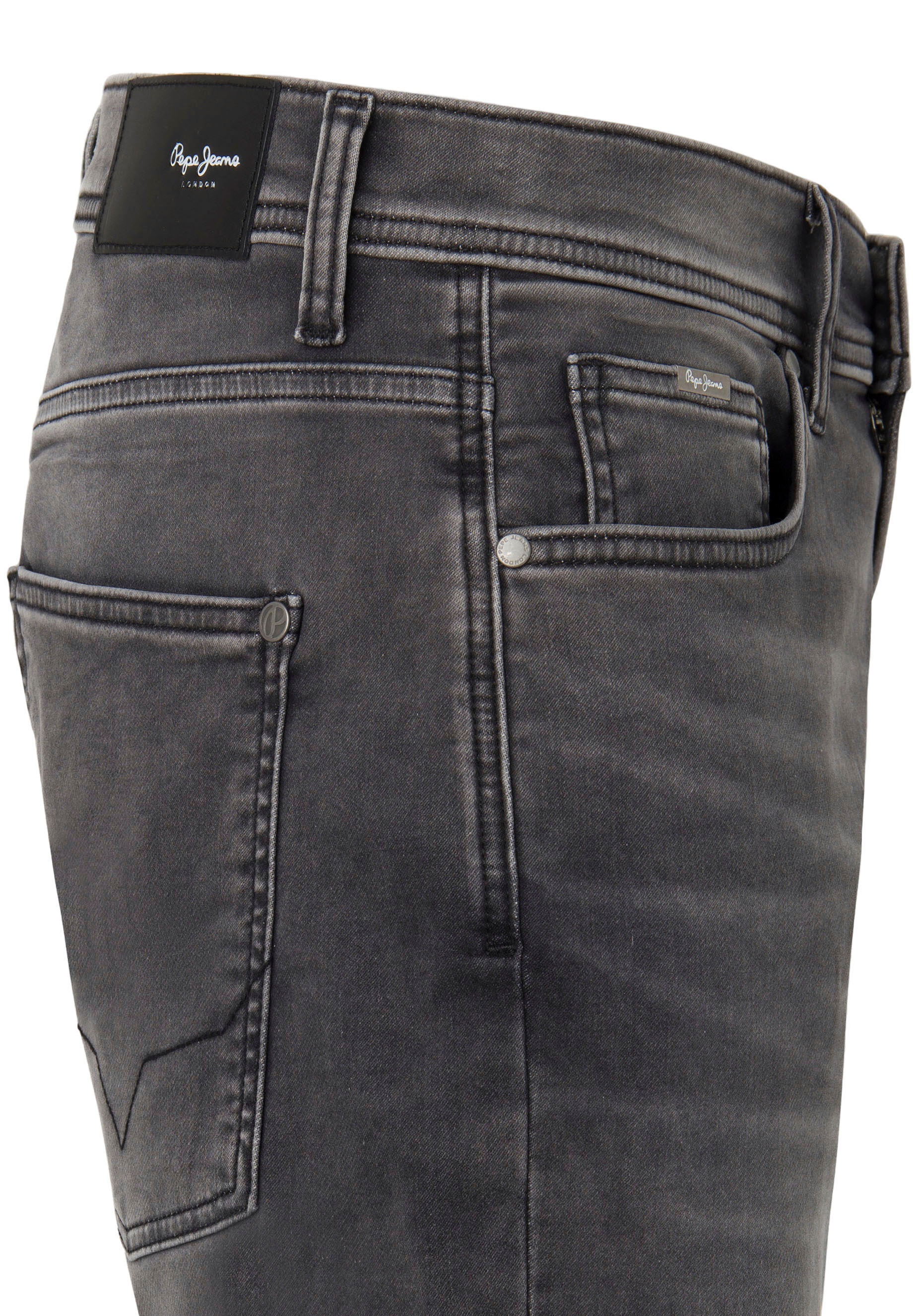 3. Bild von Pepe Jeans Jeansshorts, mit umgeschlagenem Bund